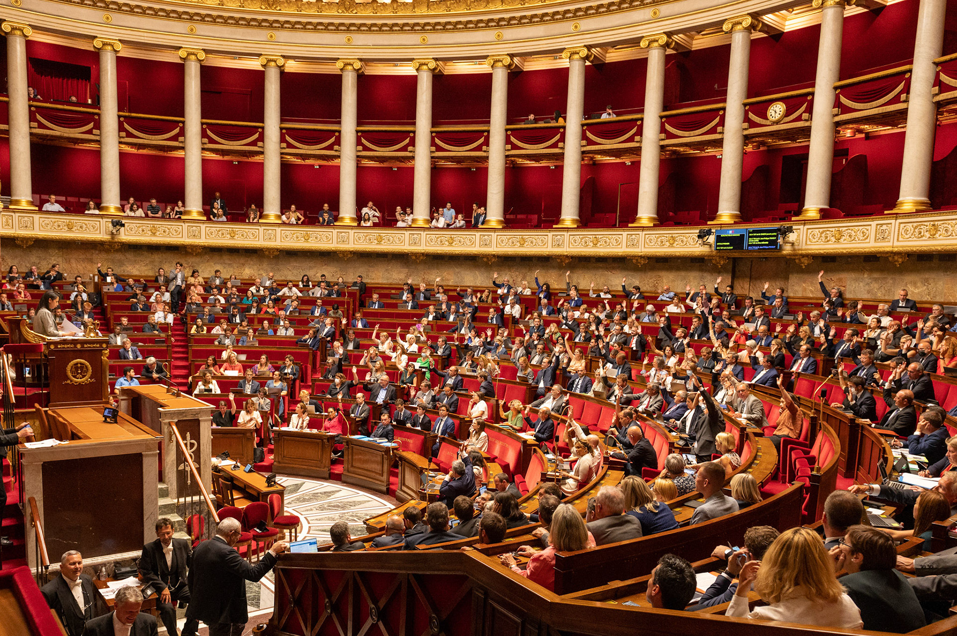 Séance Publique, Palais Bourbon