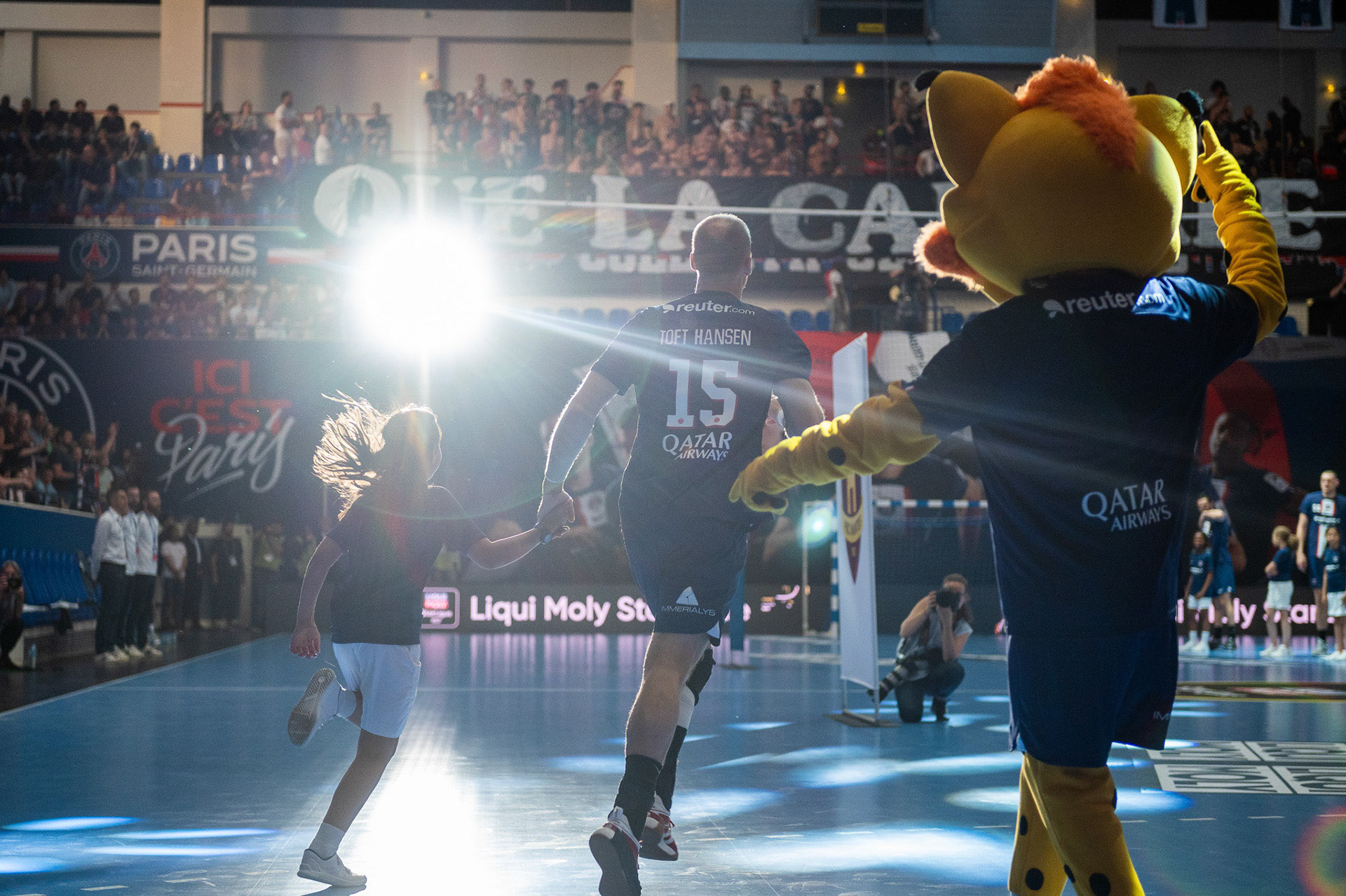 Mascotte Lynx, Psg Handball