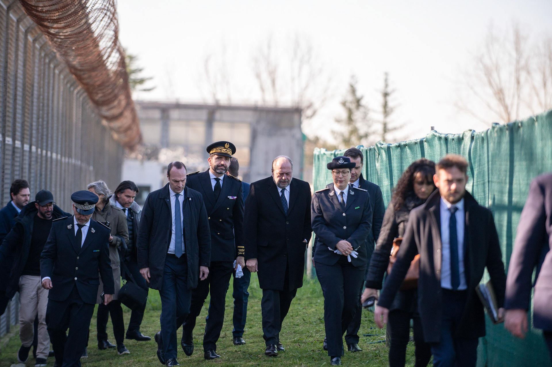 Eric Dupond-Moretti, prison de Bois d'Arcy
