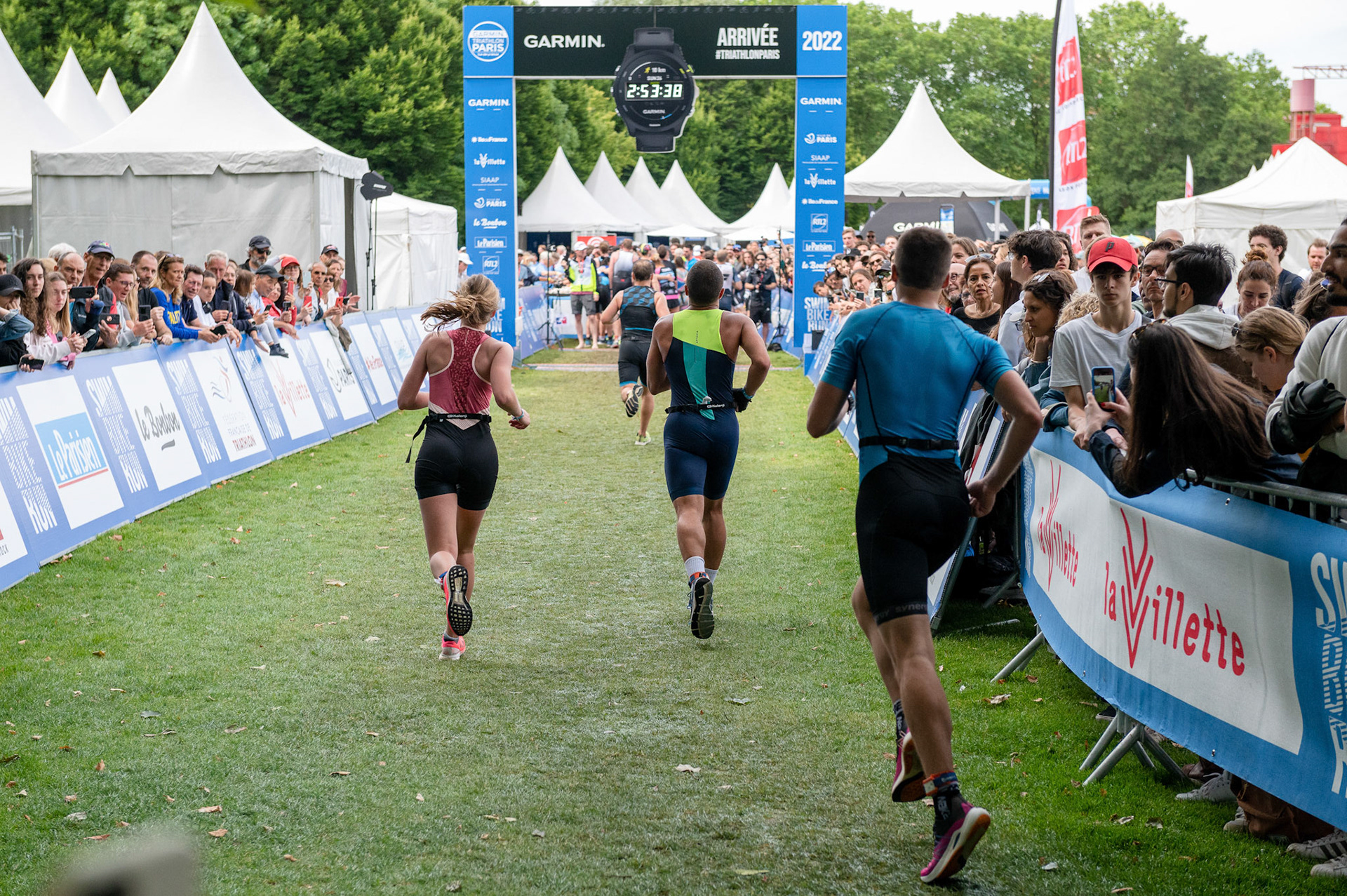 Paris Triathlon, Arrivée