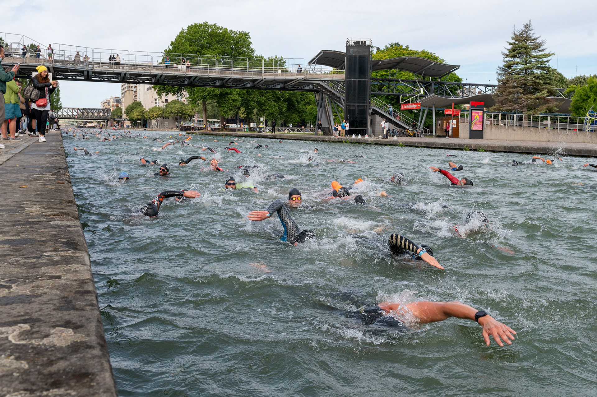 Paris Triathlon, Canal de l'Ourcq