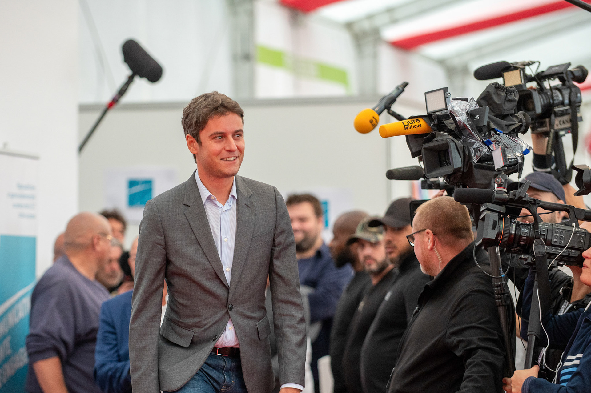 Gabriel Attal, conférence