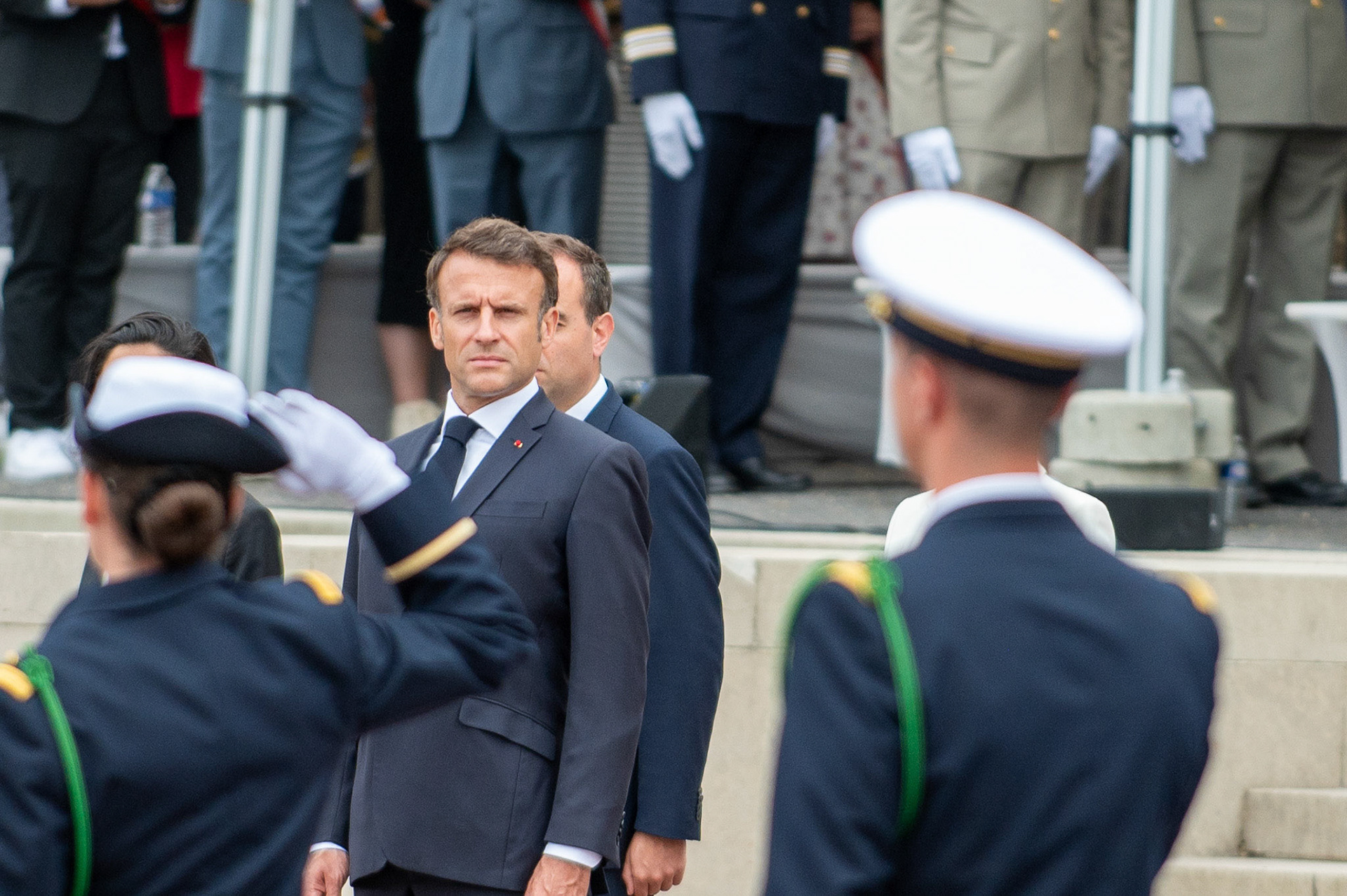 Emmanuel Macron, cérémonie du 18 juin, Mont Valérien