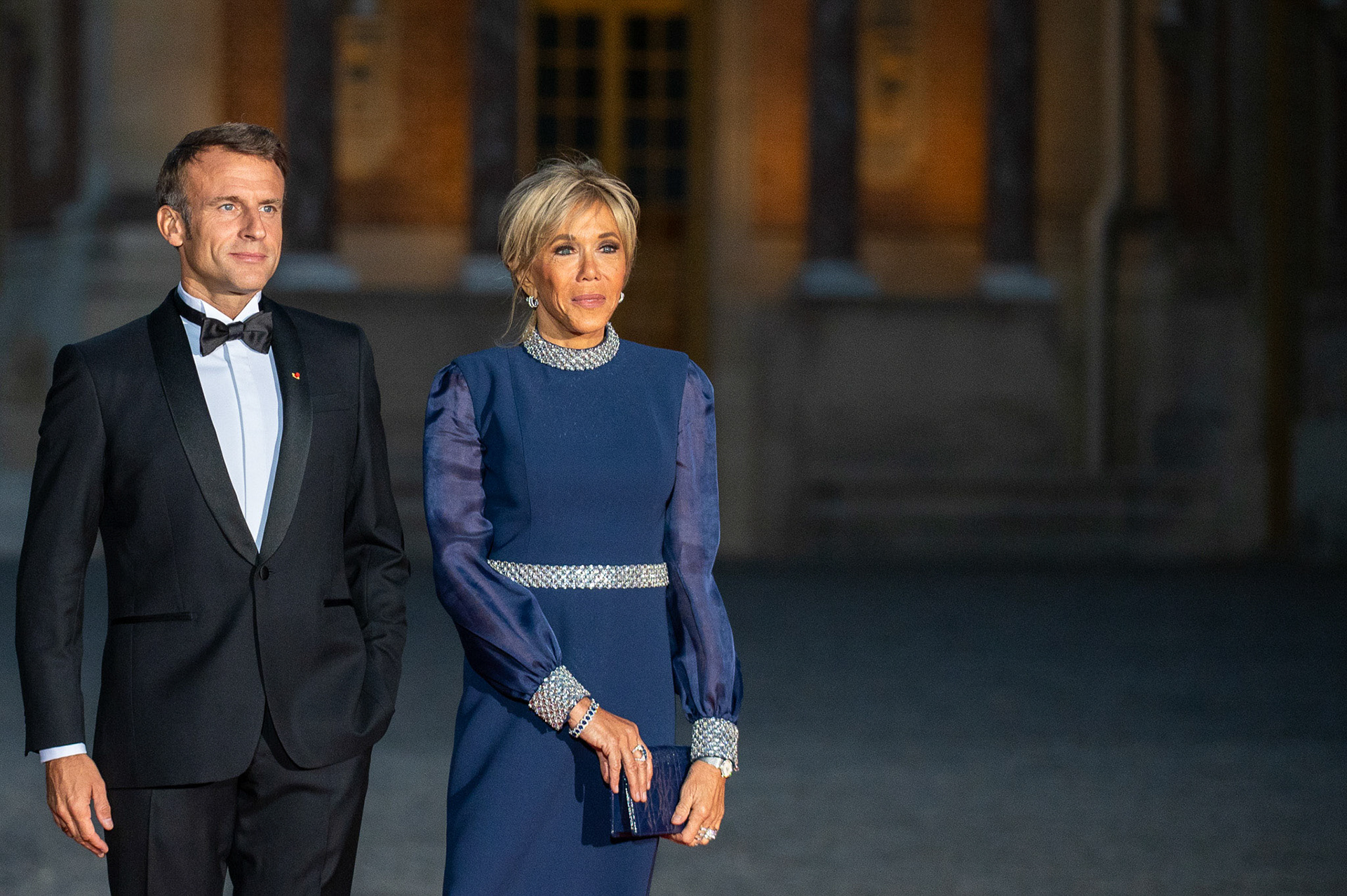 Emmanuel et Brigitte Macron, Versailles