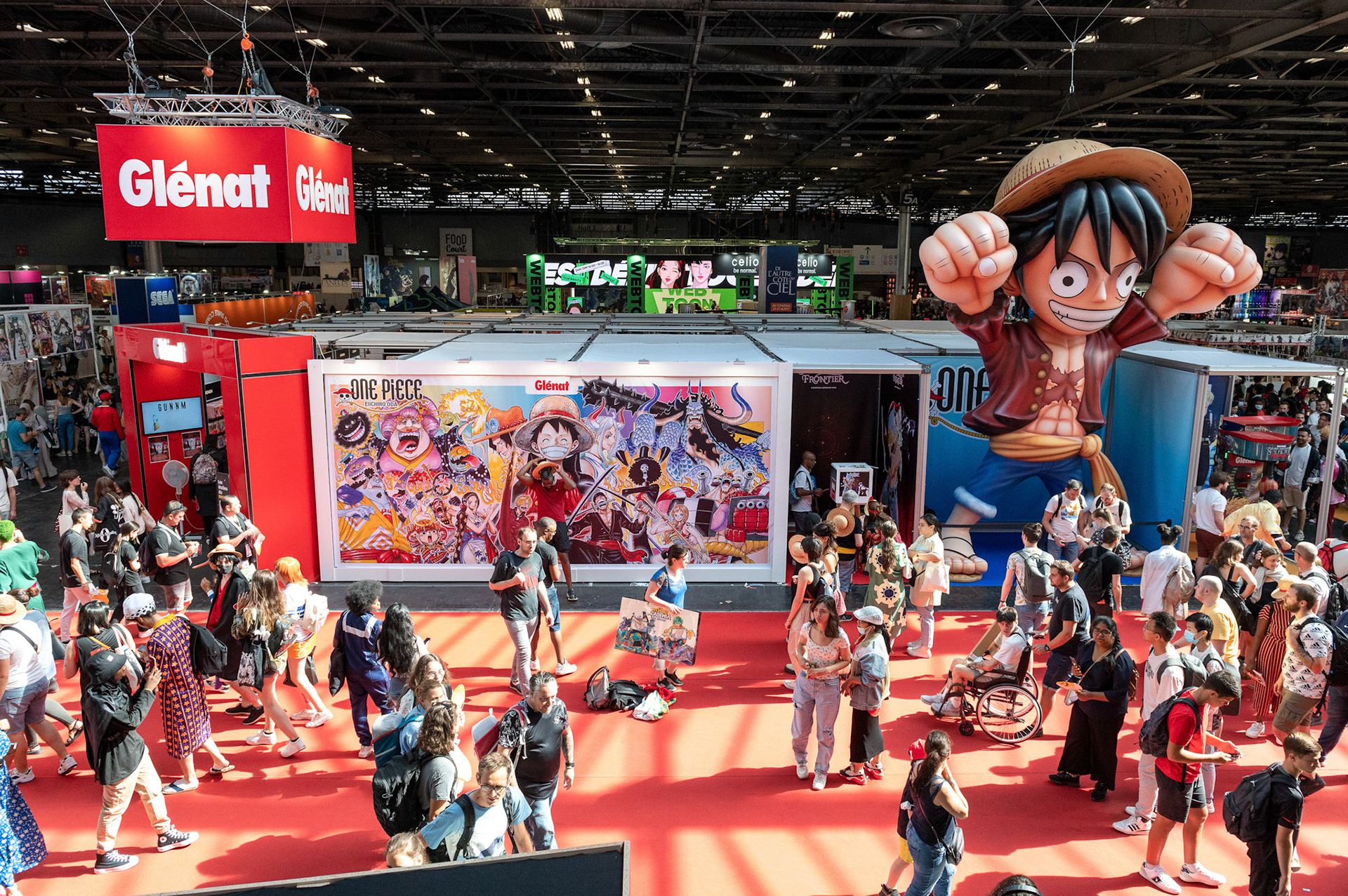 Stand Glénat, Japan Expo Paris