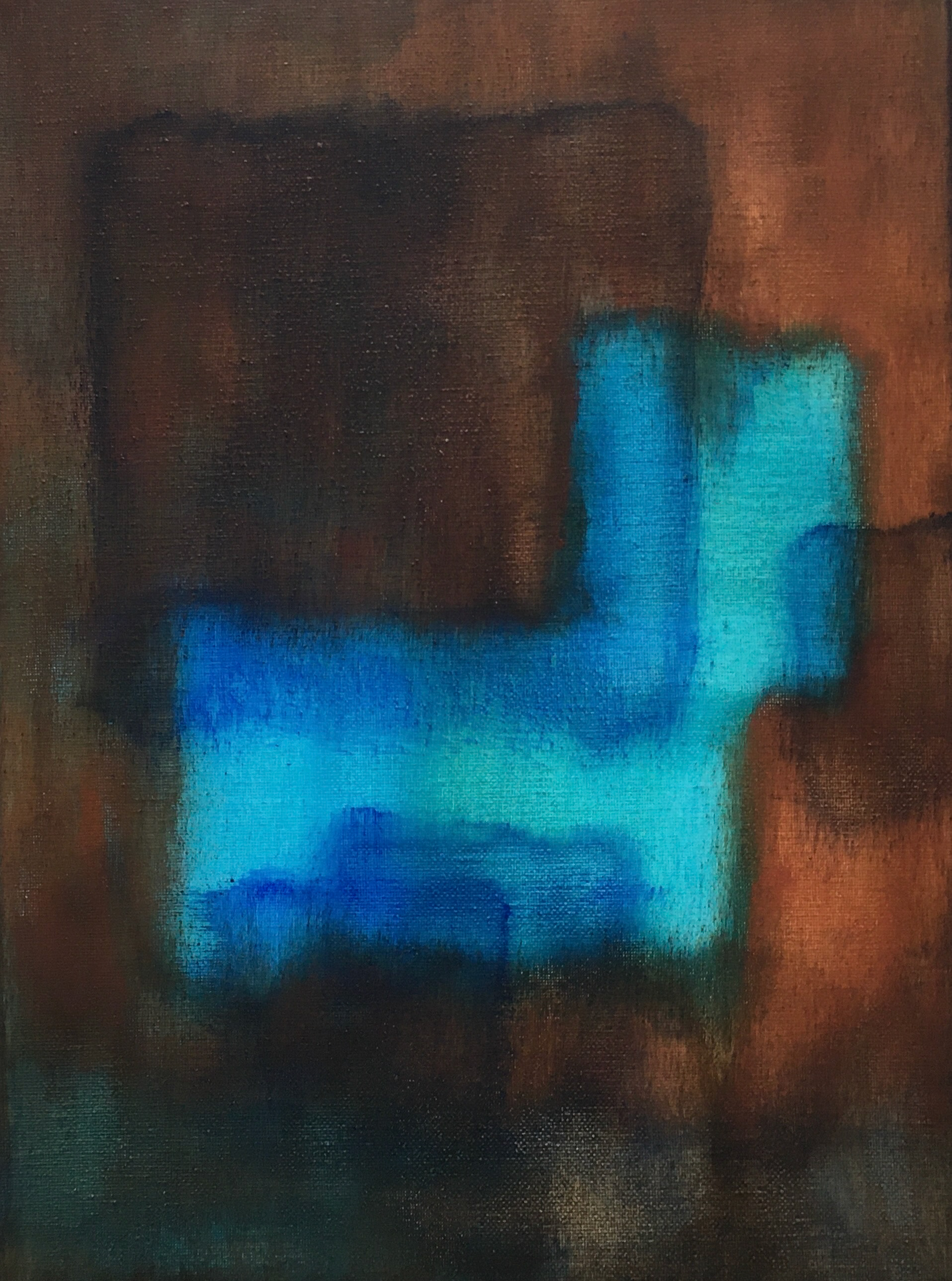untitled, acrylic on canvas, 30x40