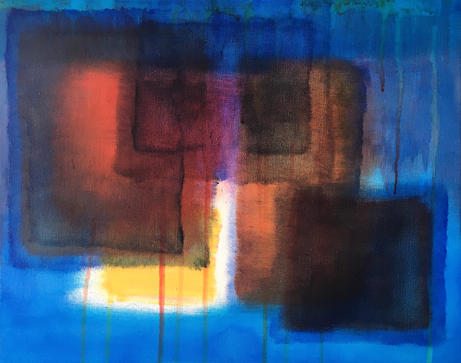 untitled, acrylic on canvas, 40x50
