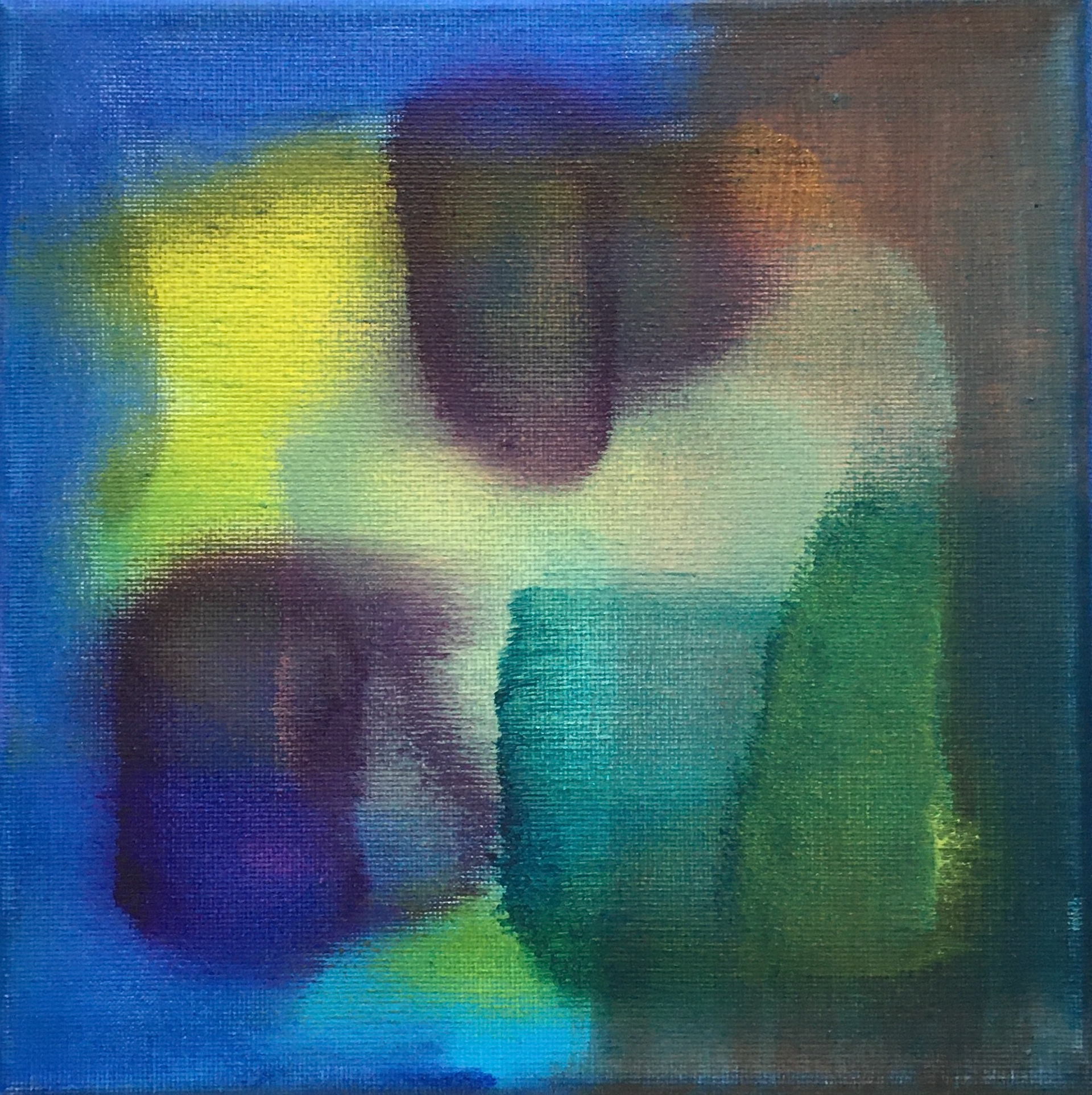 untitled, acrylic on canvas, 20x20