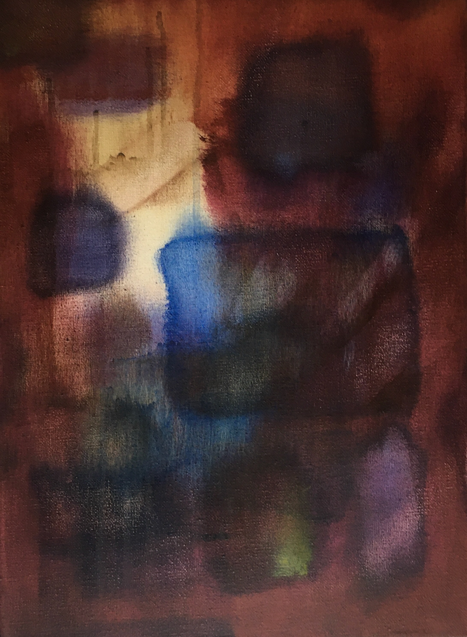 untitled, acrylic on canvas, 30x40