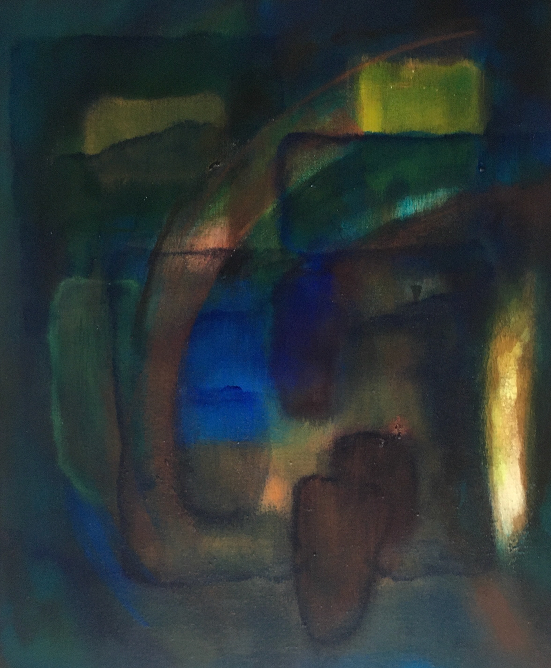 untitled, acrylic on canvas, 40x50