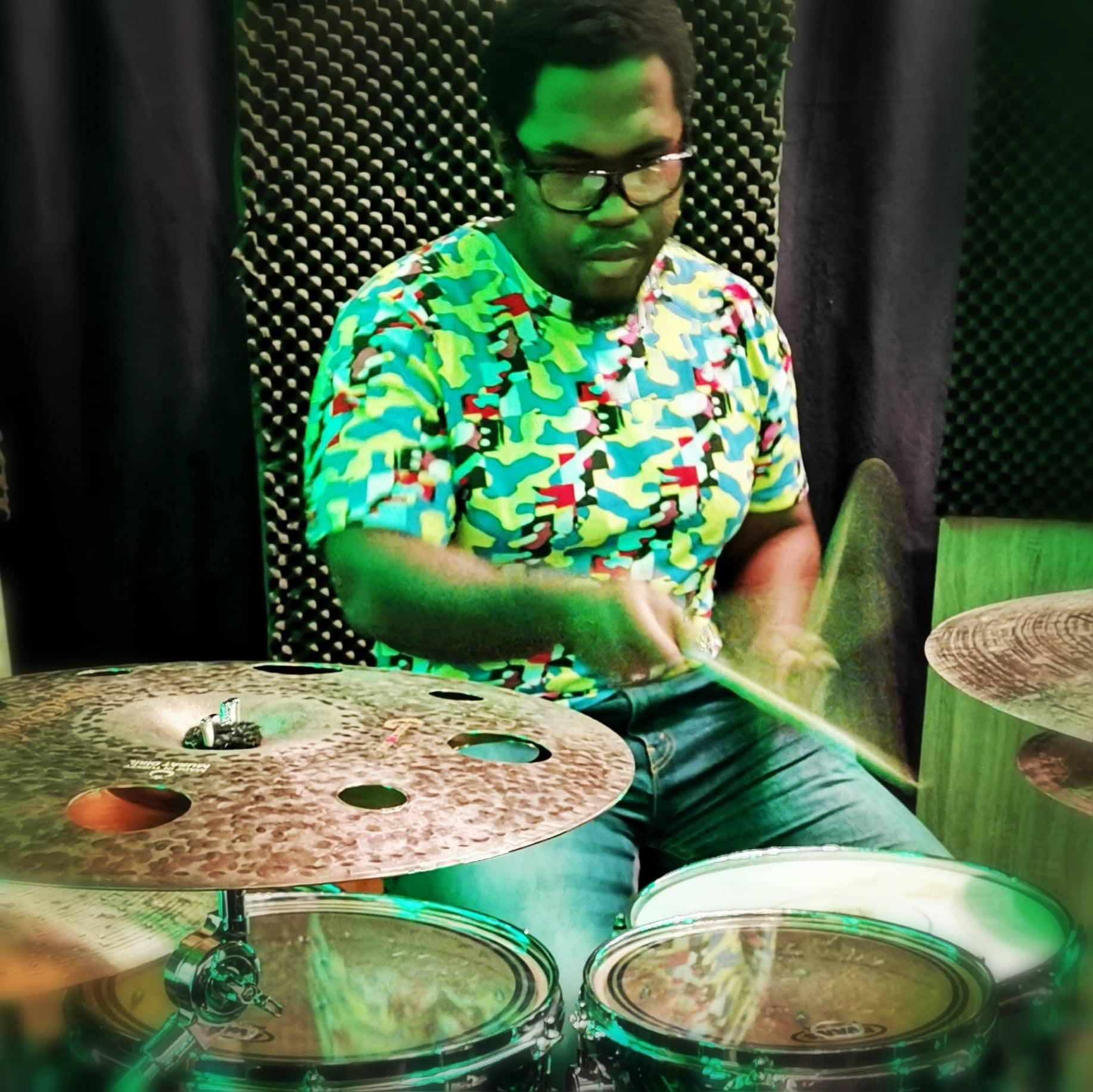 Drumrecording mit Jasper Stephens (April 2022)