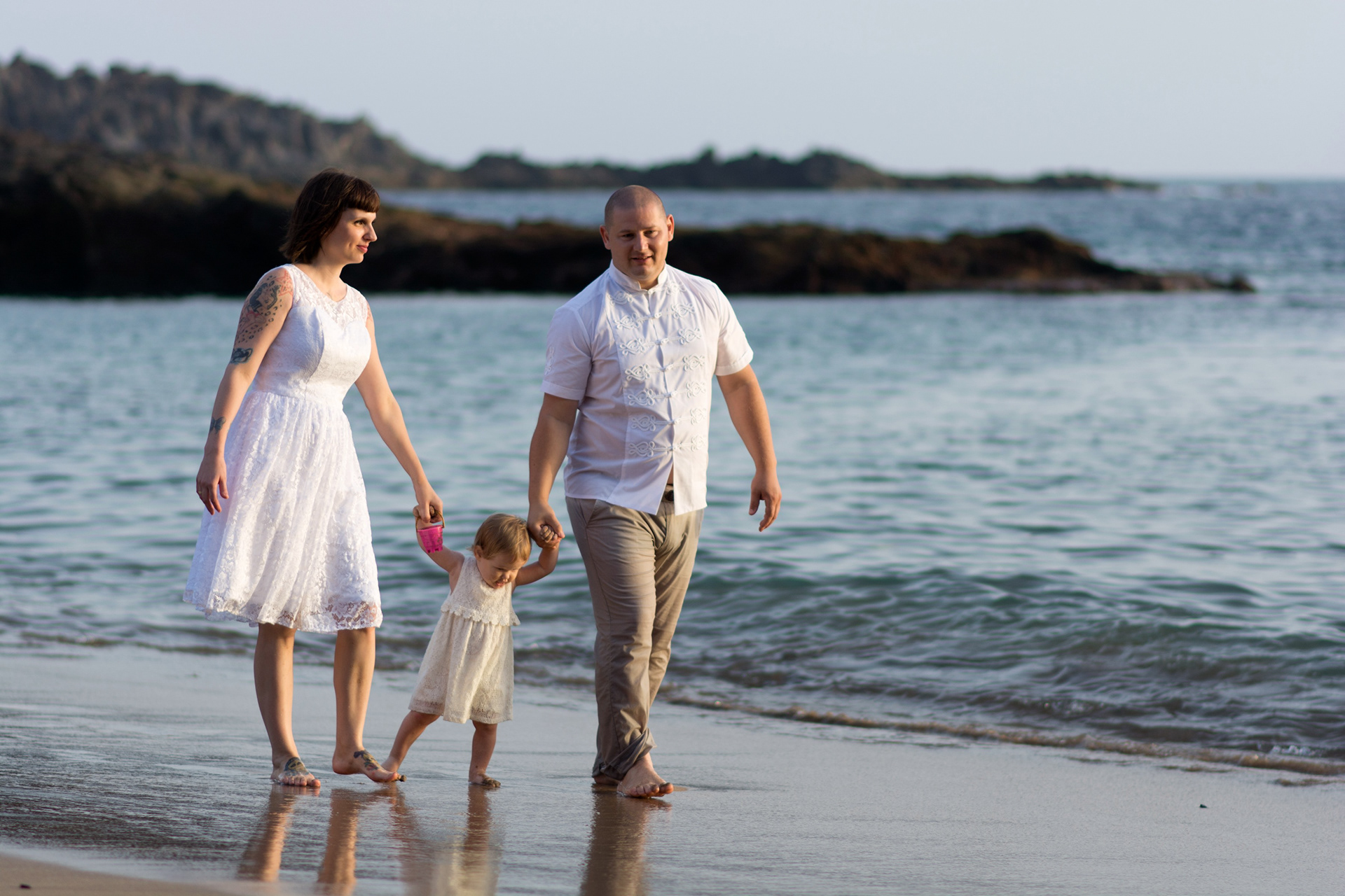 Ritz-Carlton Abama Tenerife tengerpart esküvő fotó
