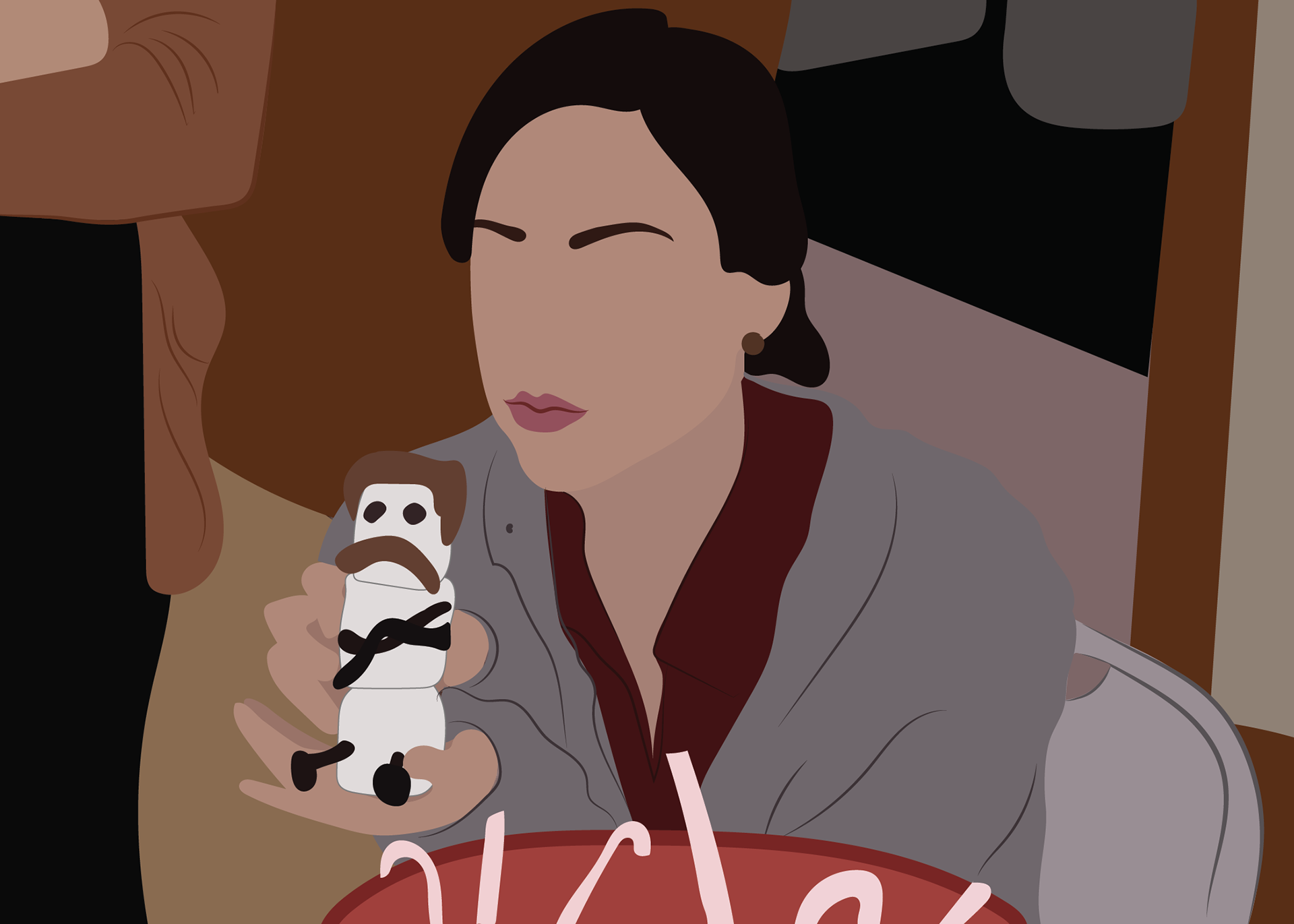 April Ludwig & Marshmallow Ron