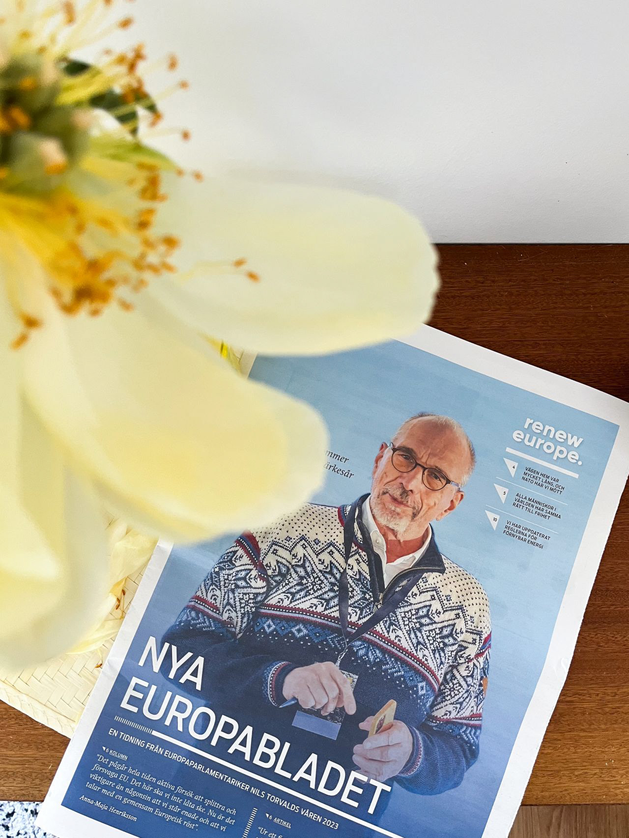 Nya Europabladet 2023, cover page