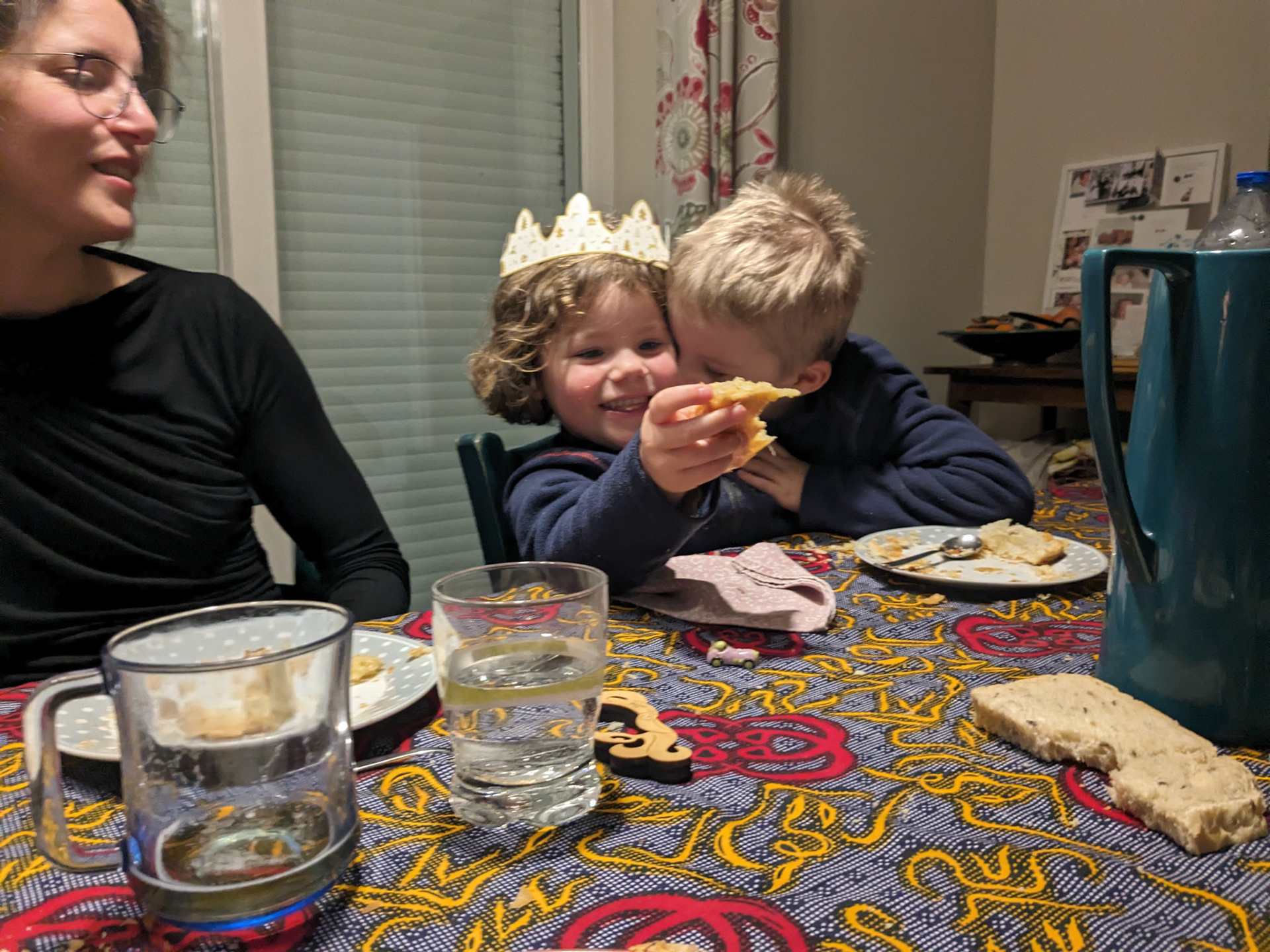 Zélie est la reine de la galette