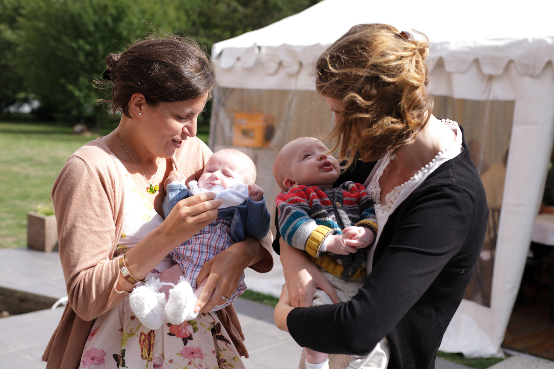 Gabrielle et Lucie, Augustin et Alexis