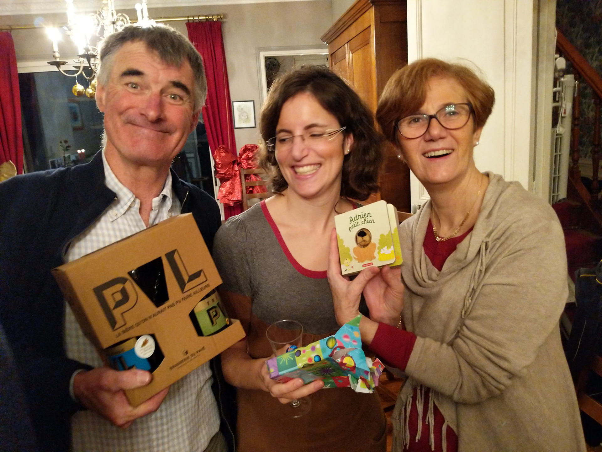 La fête continue du côté d'Adrien, avec les cousins Allard