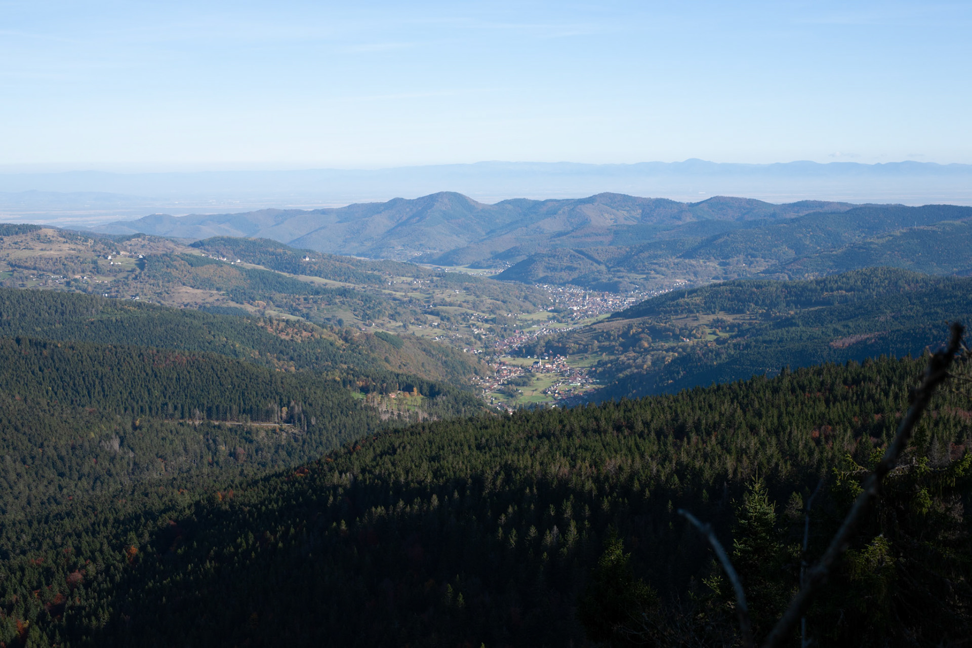 Au col de la Schlucht