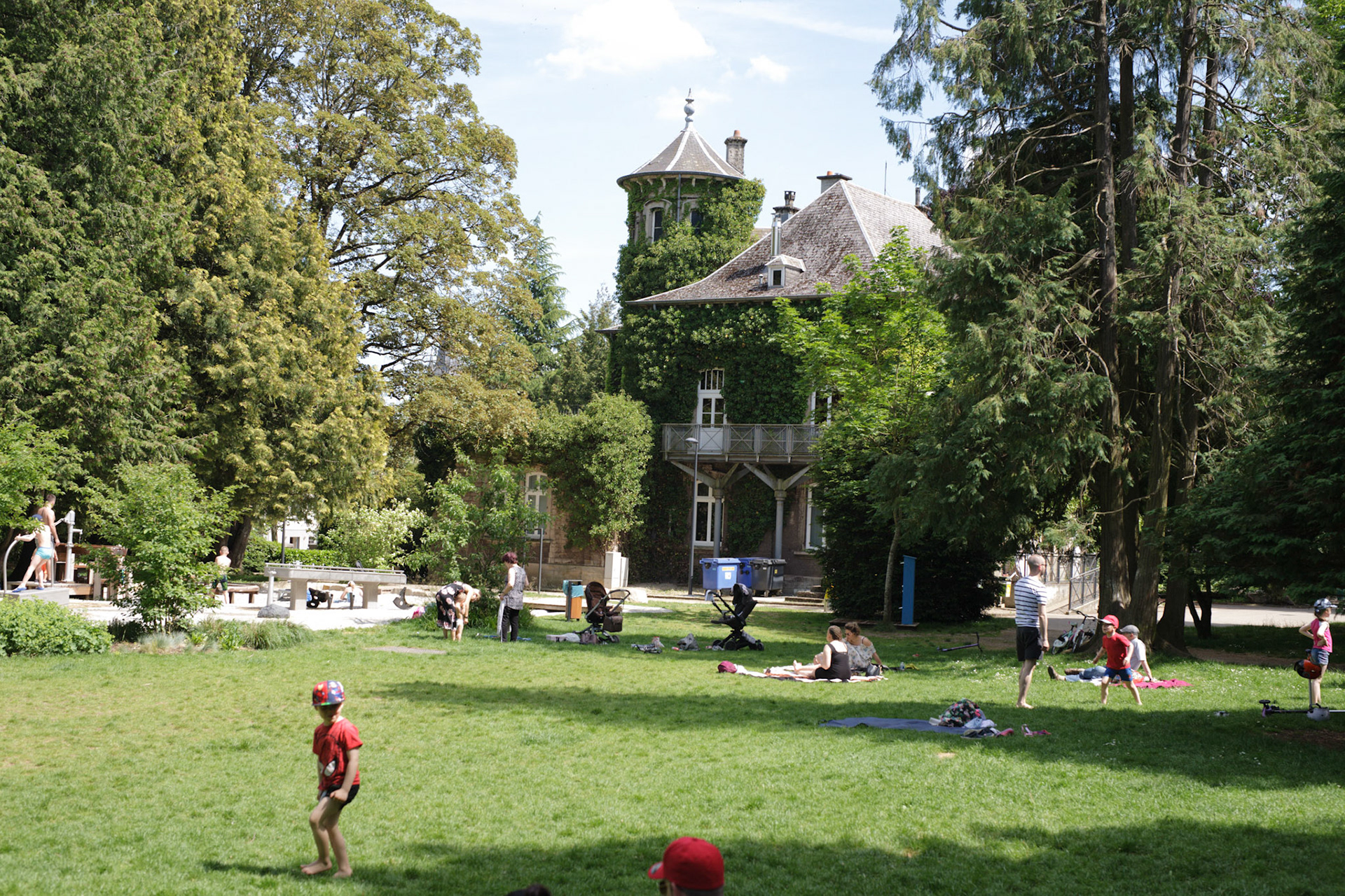 Au parc Spillhaus de Esch
