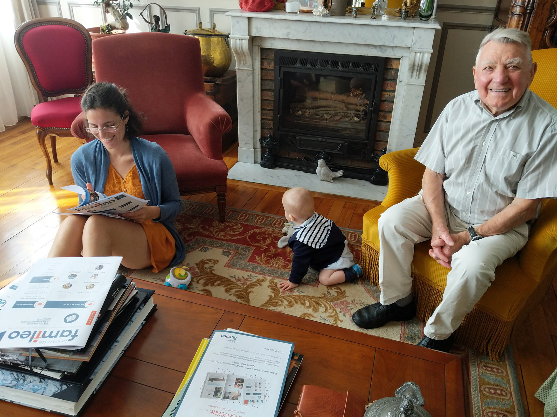 Passage à Chauny chez Bon Papa.