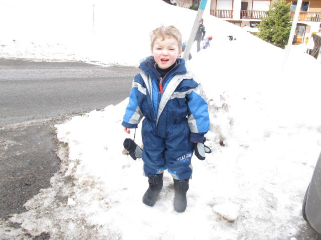 Augustin après sa première journée chez les pioupious. Il est rincé