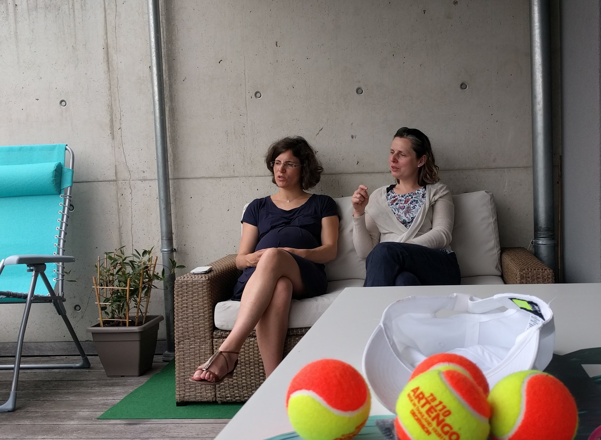 Kasia et David nous invitent peu de temps après notre arrivée