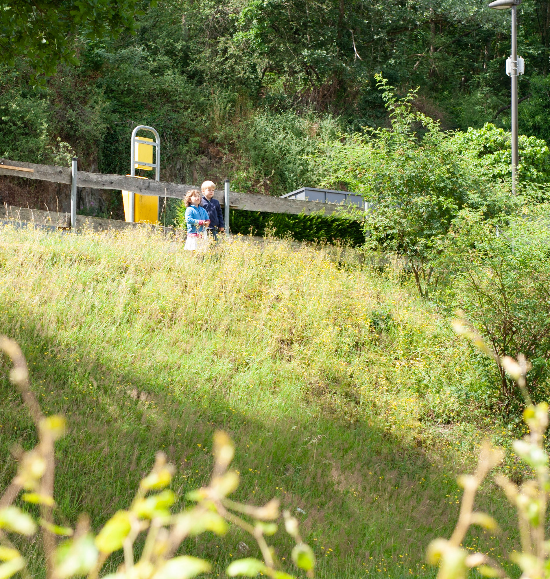 Au fur et à mesure du périples, lorsque nous arrivons dans les camping, les enfants partent de plus en plus en exploration pendant que je monte la tente et que Gabrielle prépare à manger
