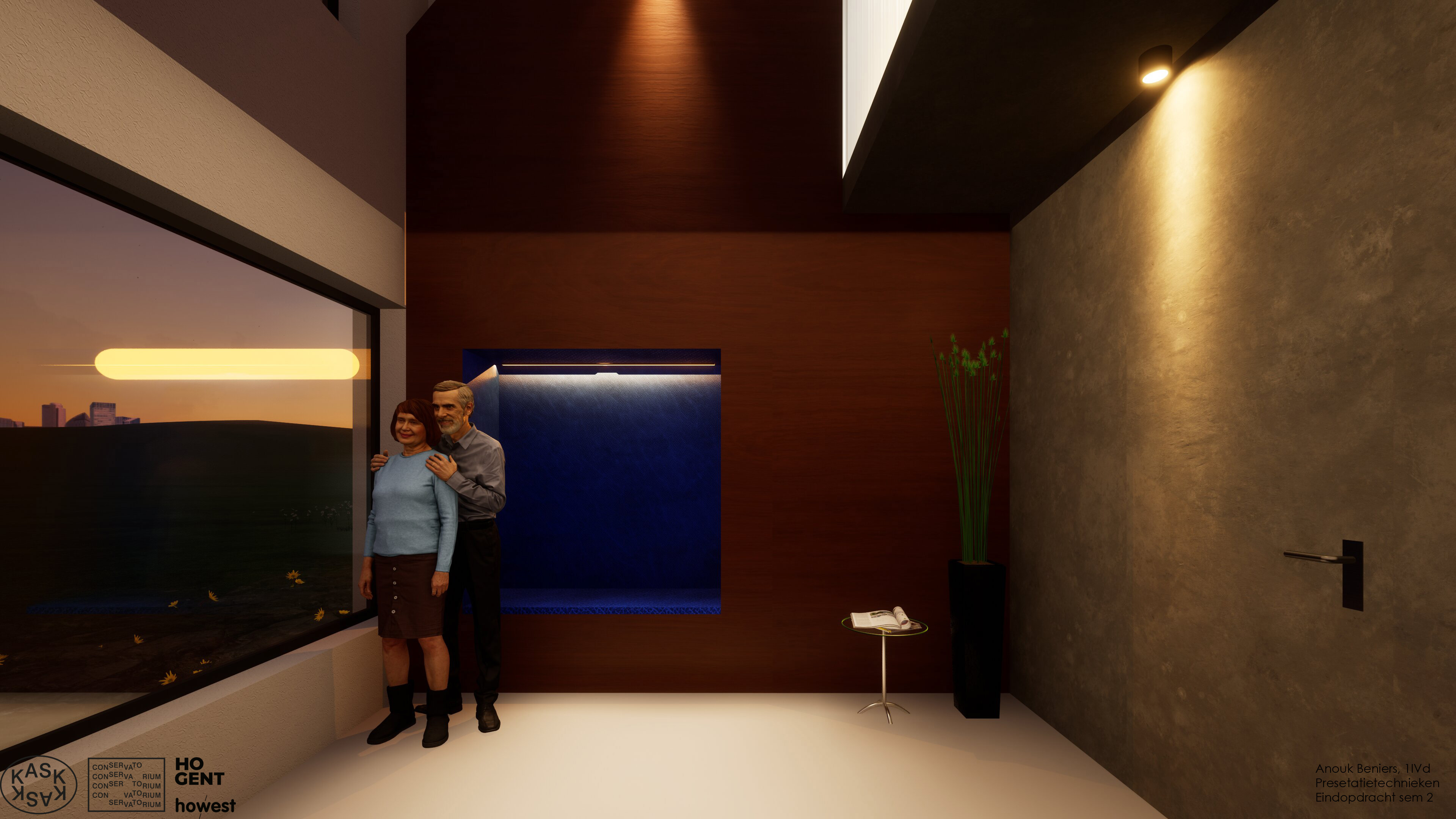 The bedroom of the grandparent