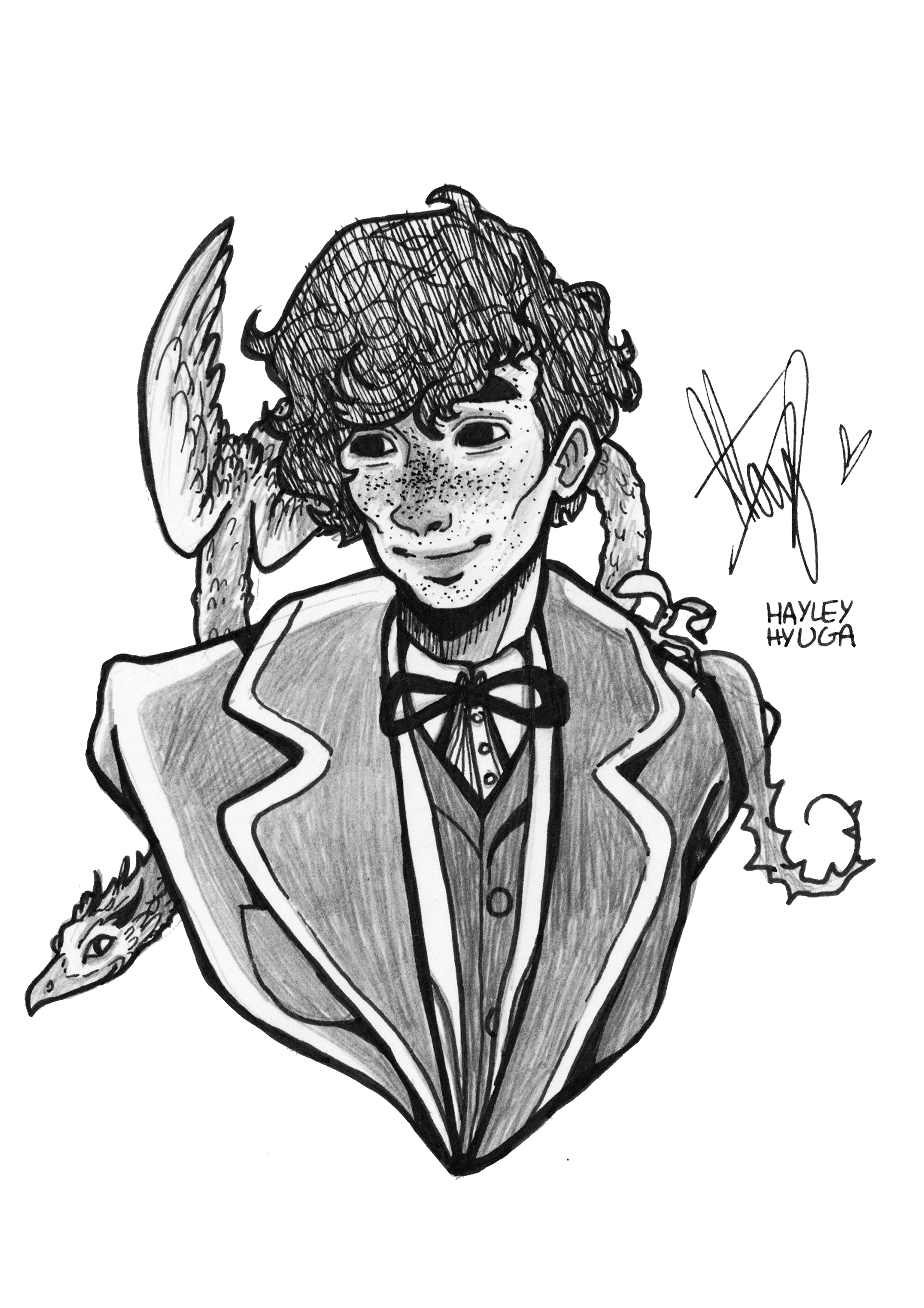 Newt fanart (I do not claim to own this character)