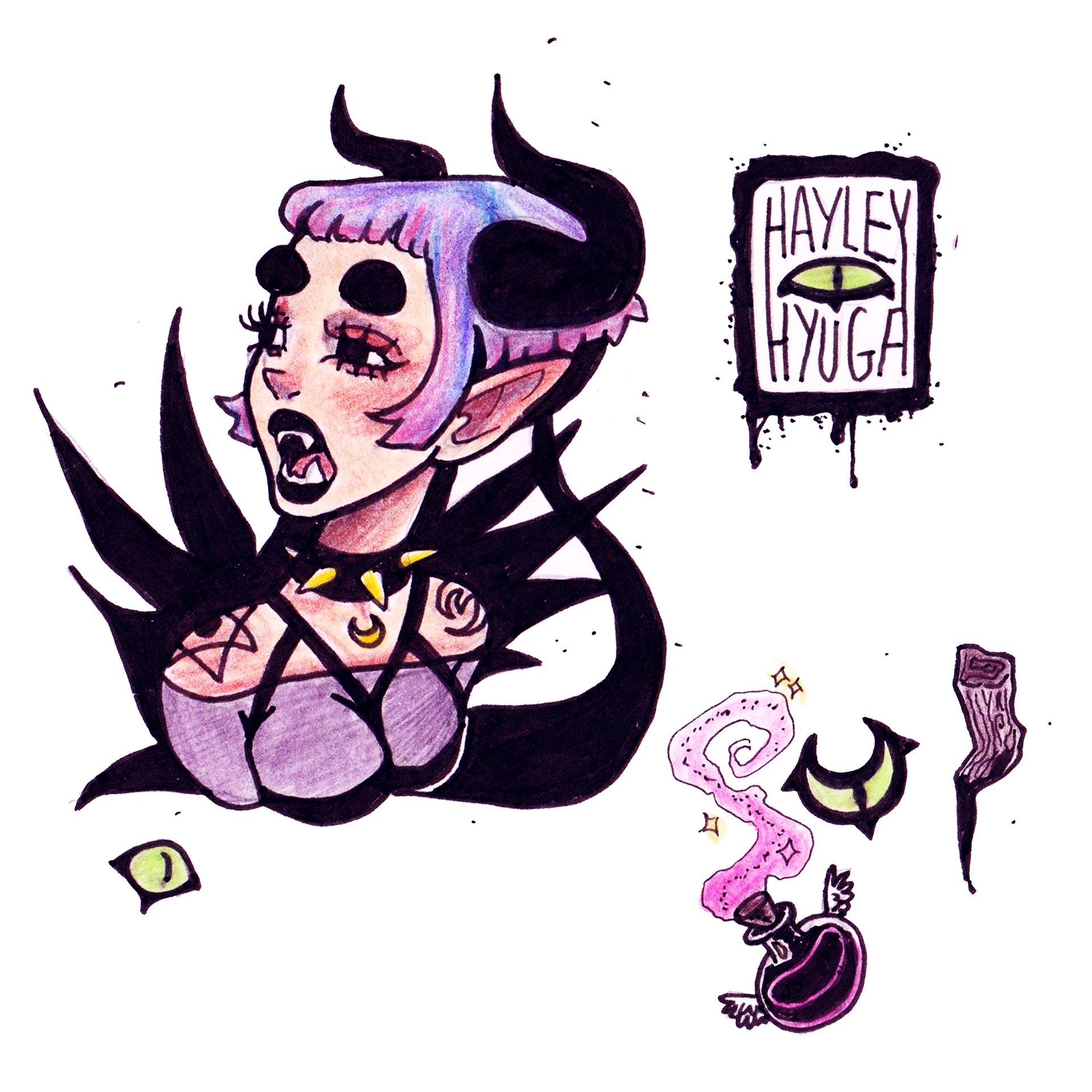 Demon Goth - Hayley Hyuga