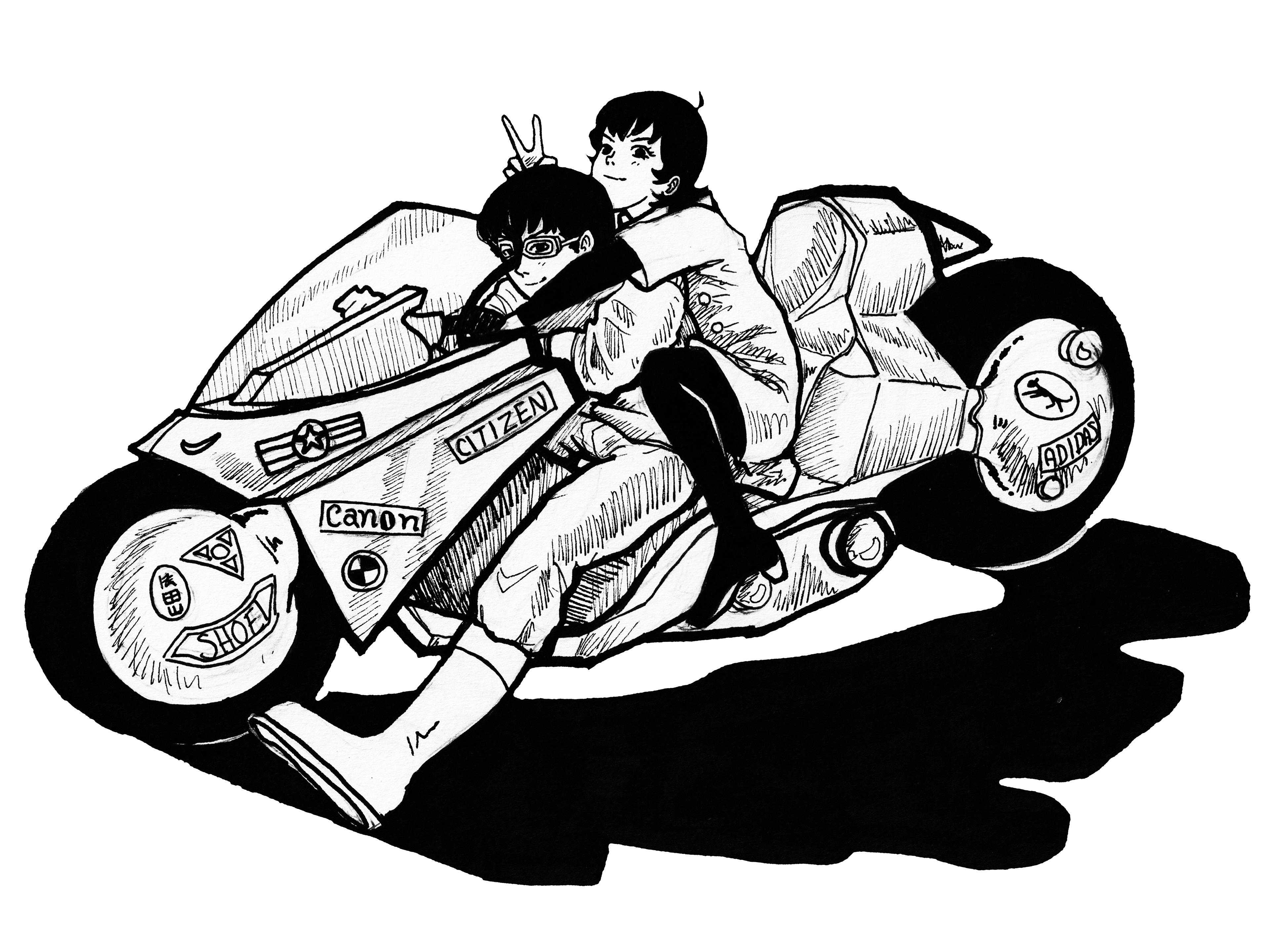 Akira fanart (I do not claim to own this character)