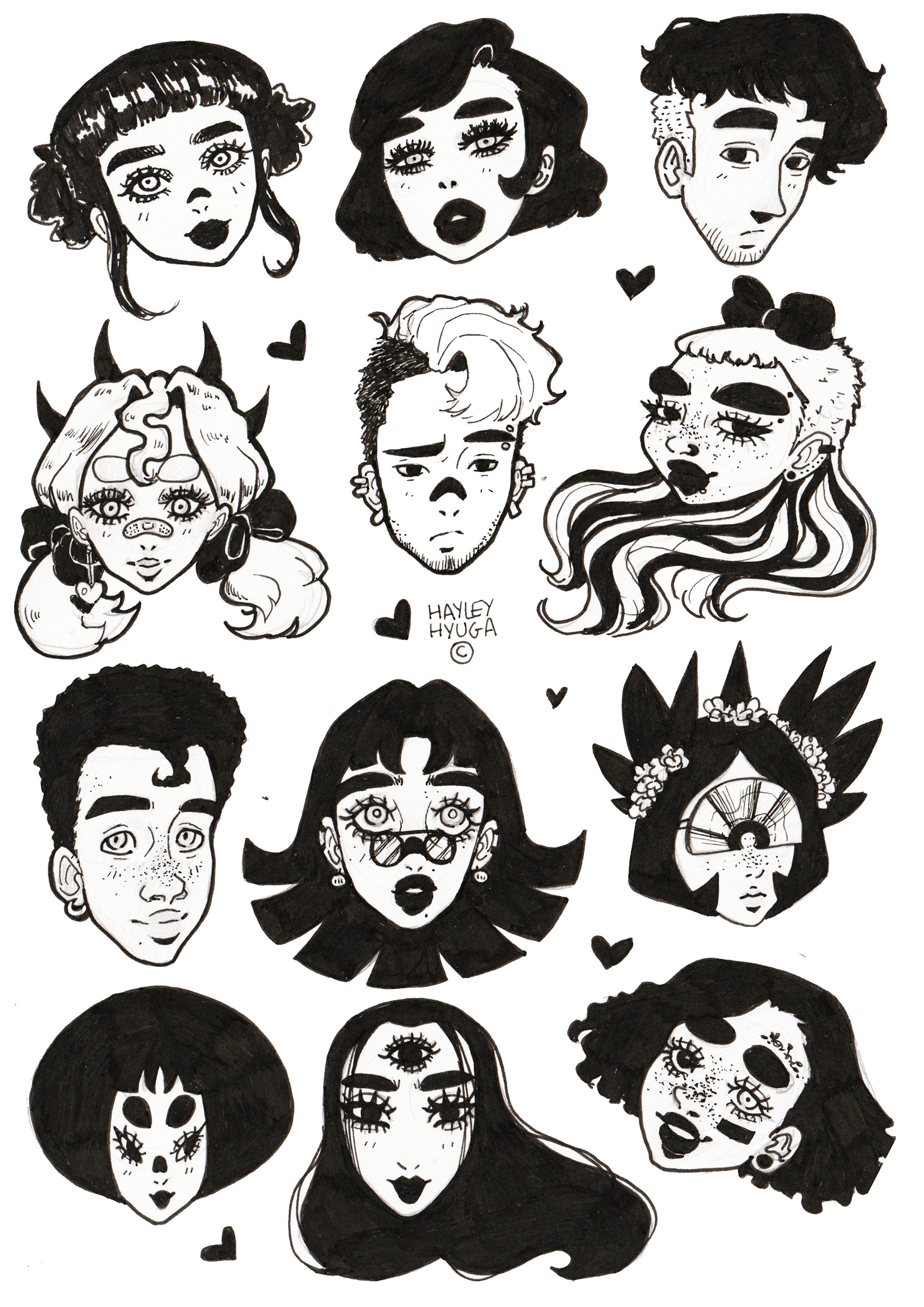 Character ideas - Hayley Hyuga