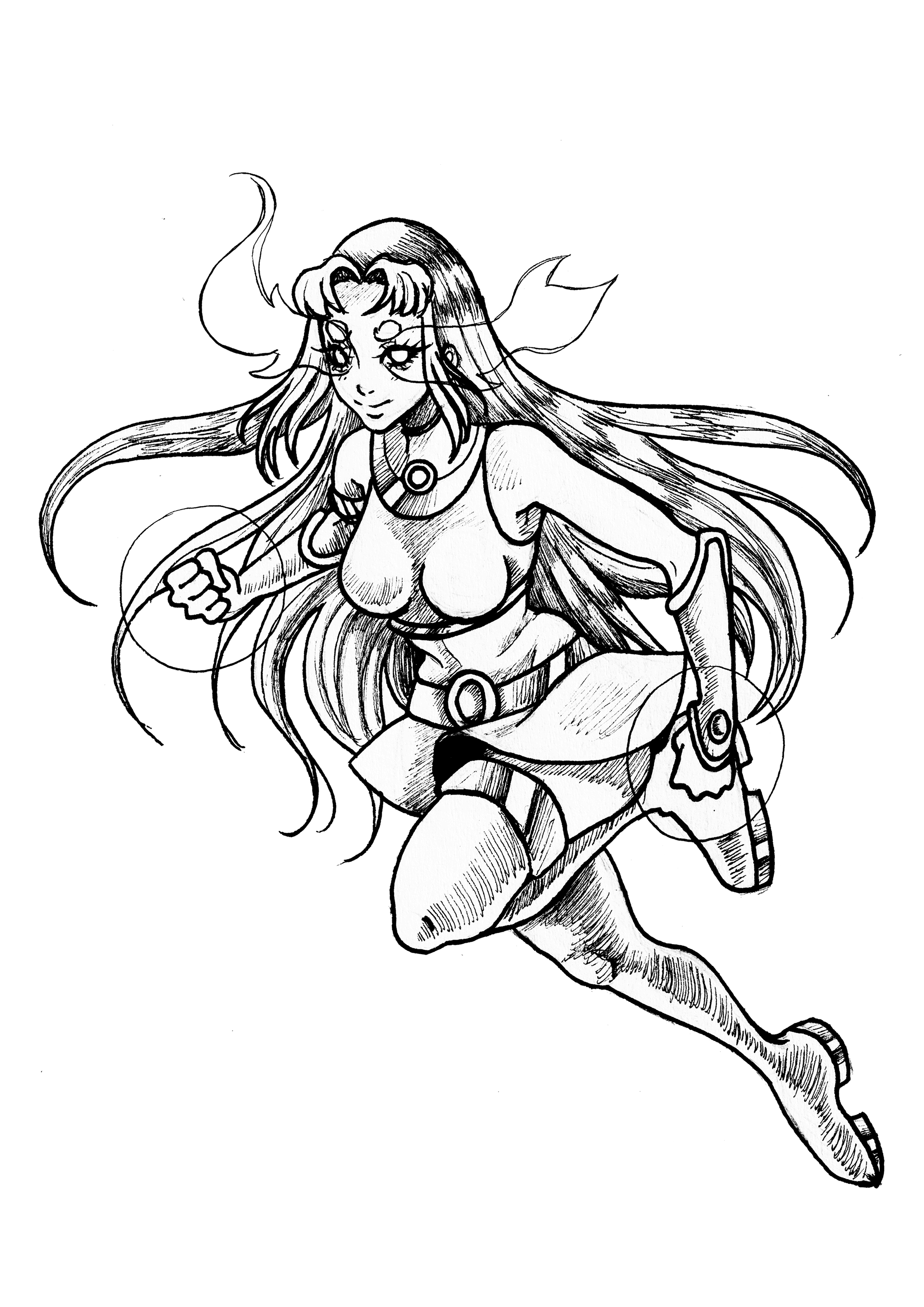 Starfire (I do not claim to own this character)