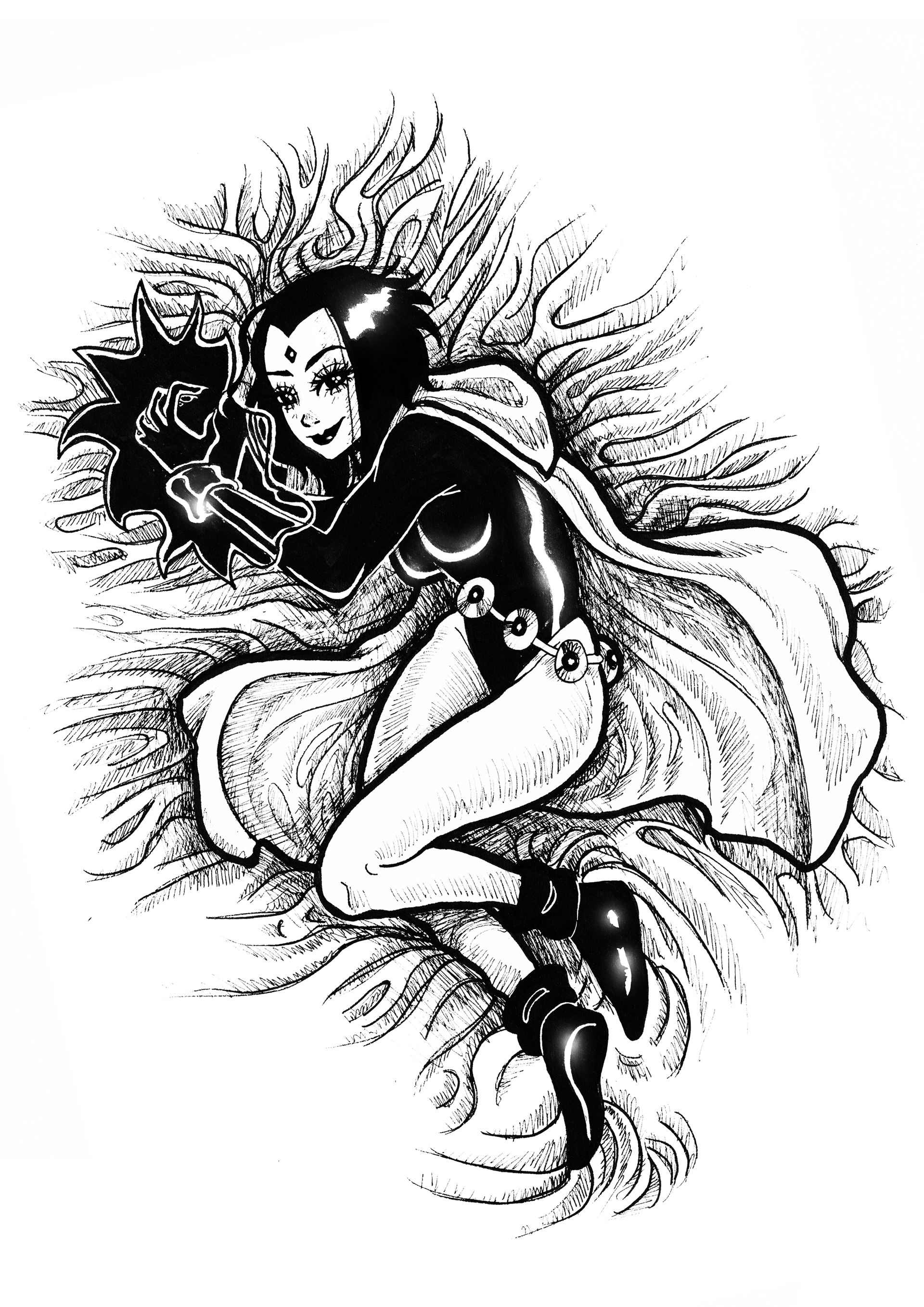 Raven fanart (I do not claim to own this character)