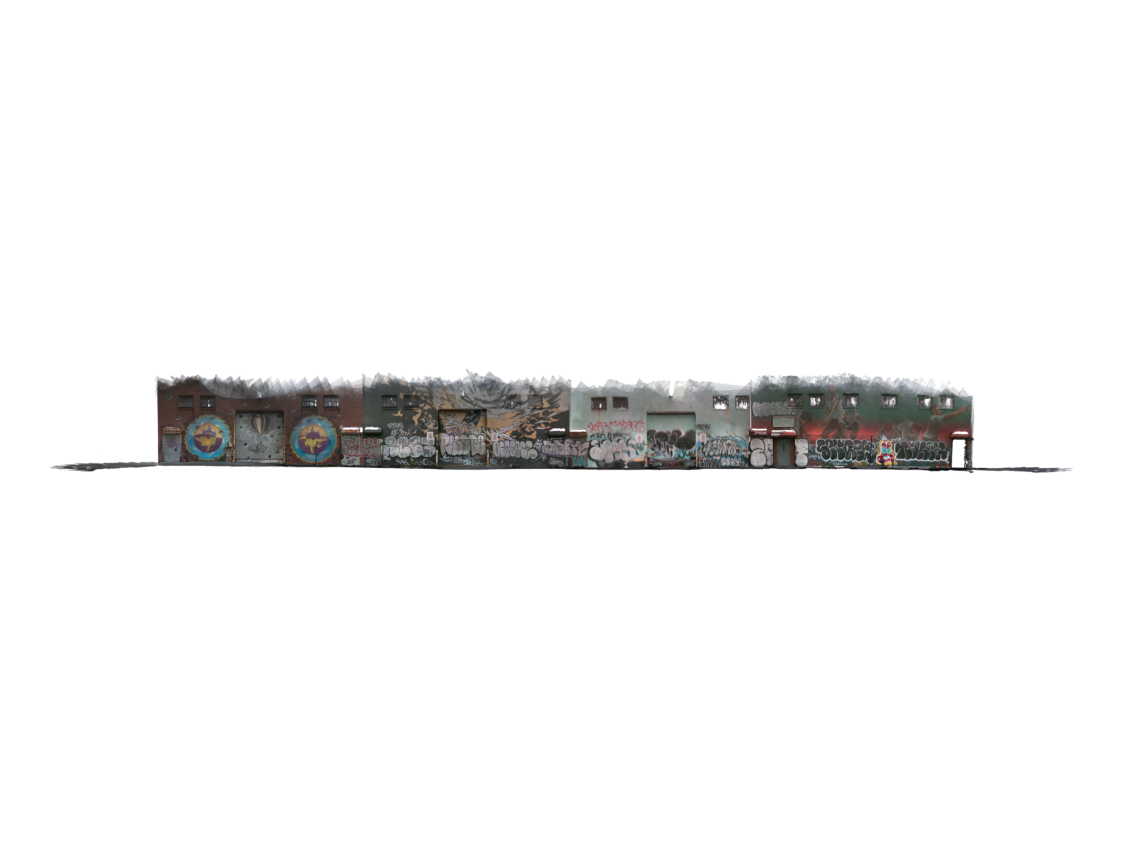 N12TH and BERRY 1 (24"w x 18"h)