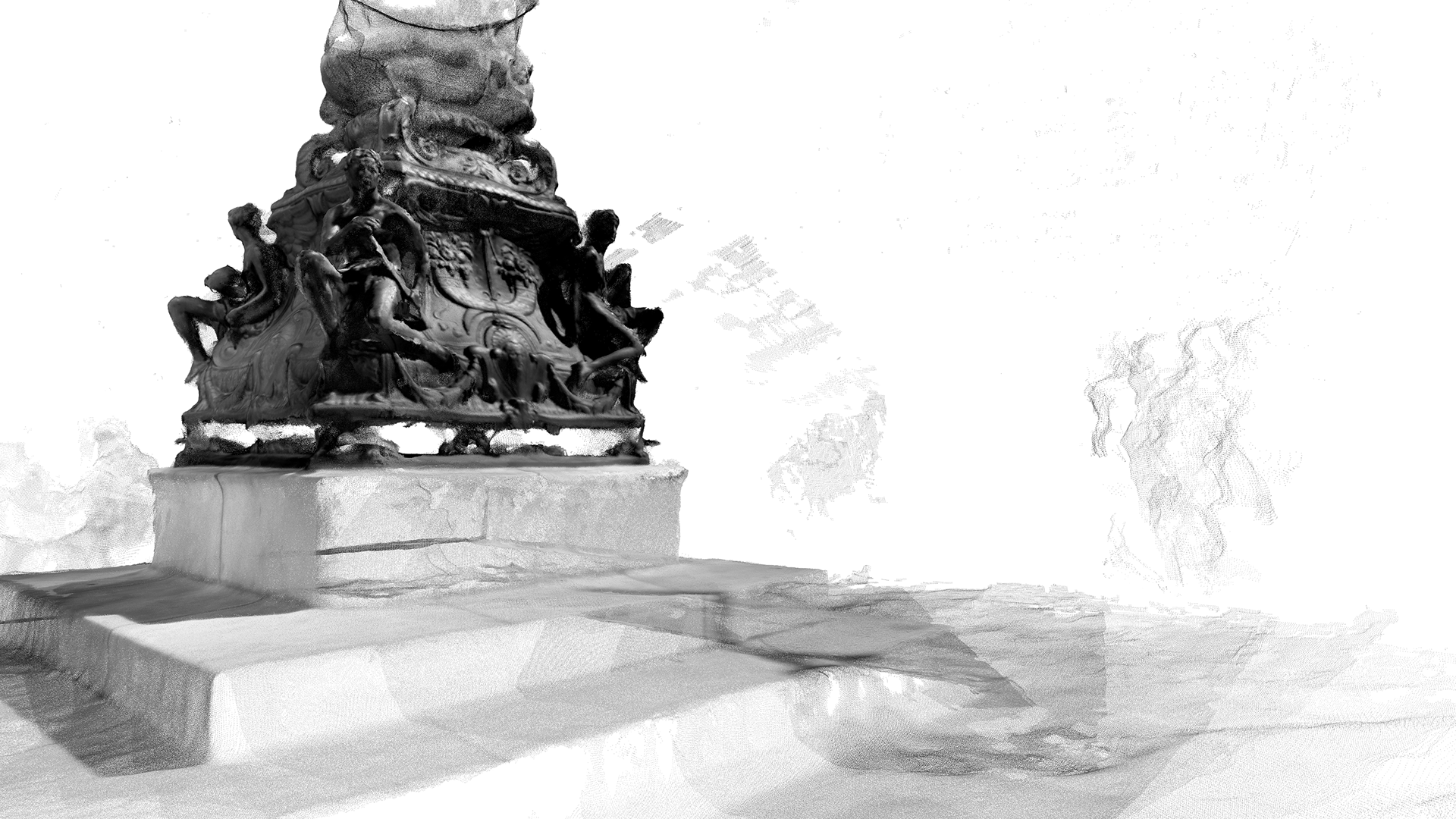 New York Public Library Detail 2 (24"w x 16"h)