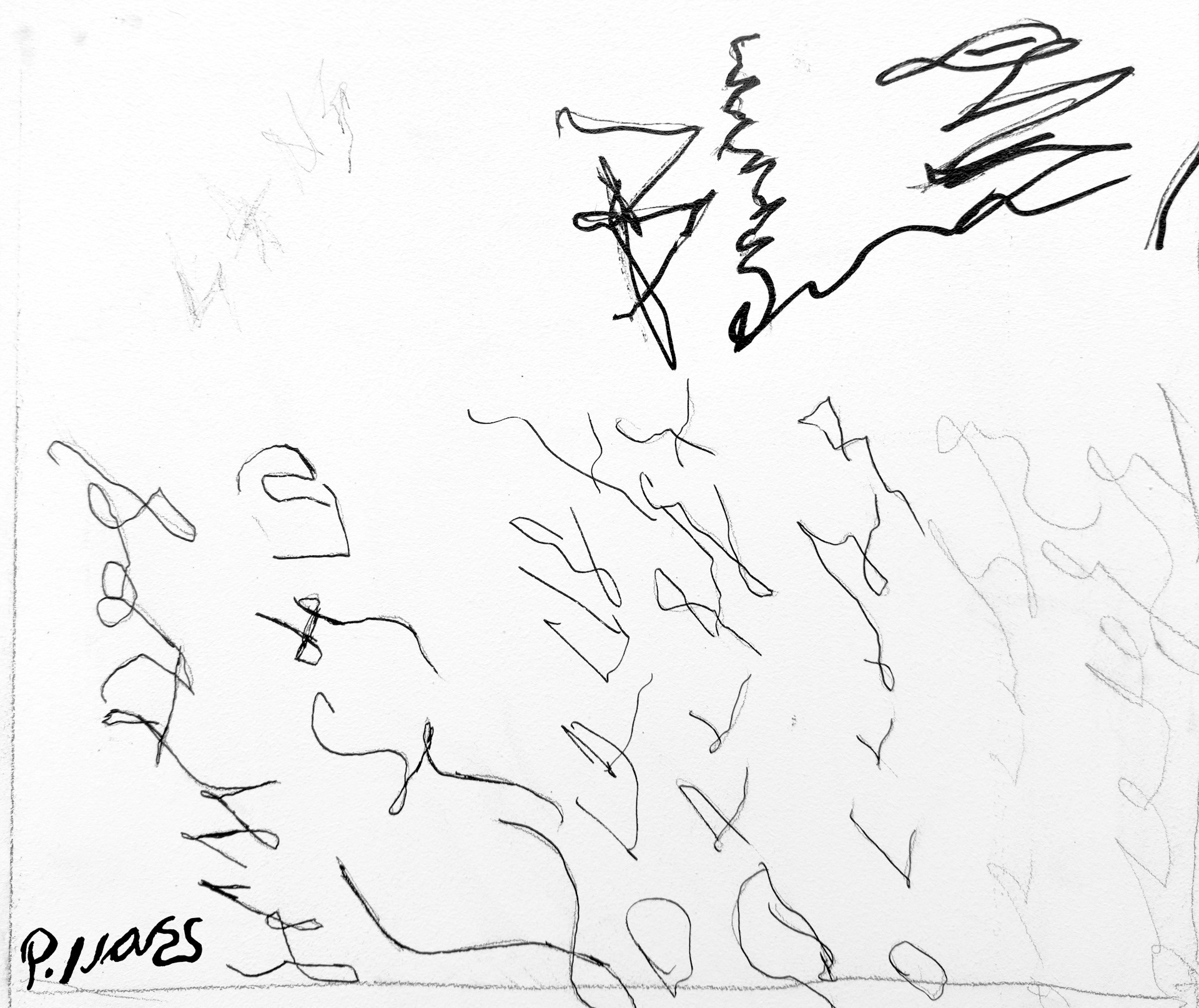 Lines on a Surface II | 40cm x 50cm