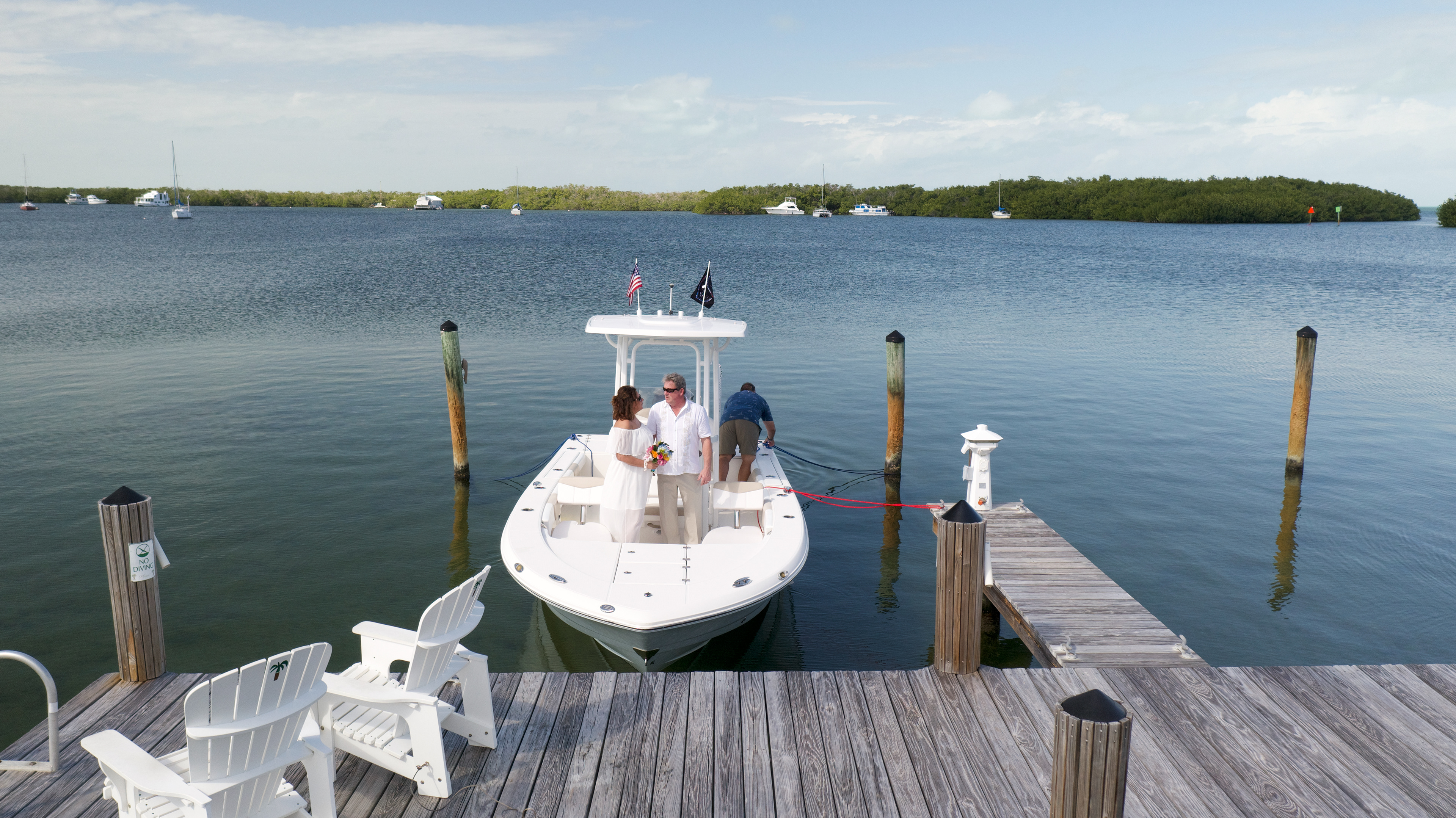 Coconut Palm Inn, Wedding Drone