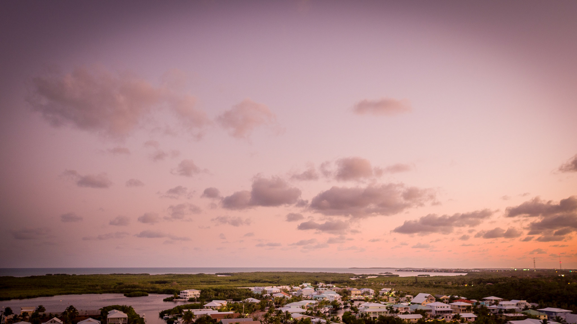 Evening Drone Florida Keys