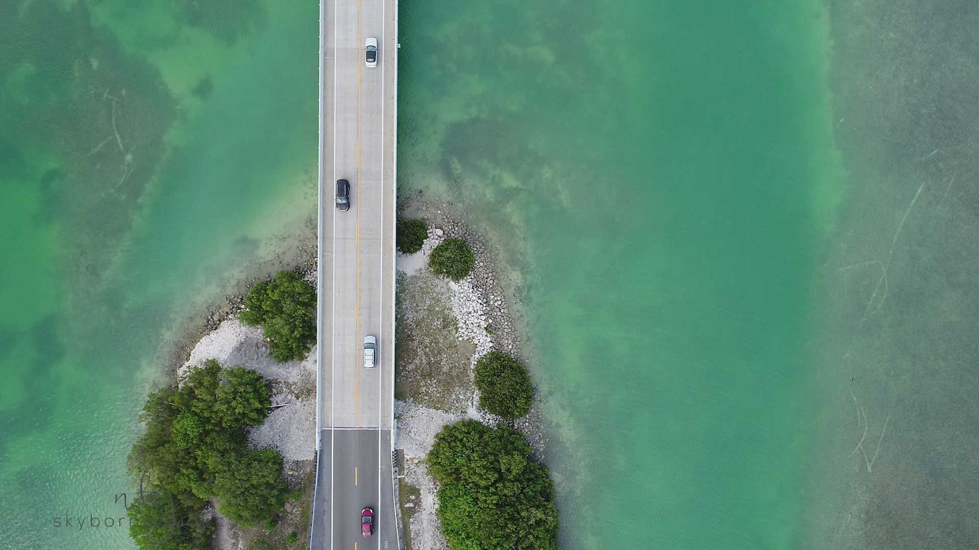 Bridges of Islamorada Drone Photography