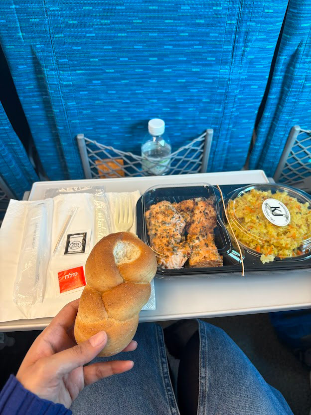 Shinkansen lunch from Chabad of Kyoto