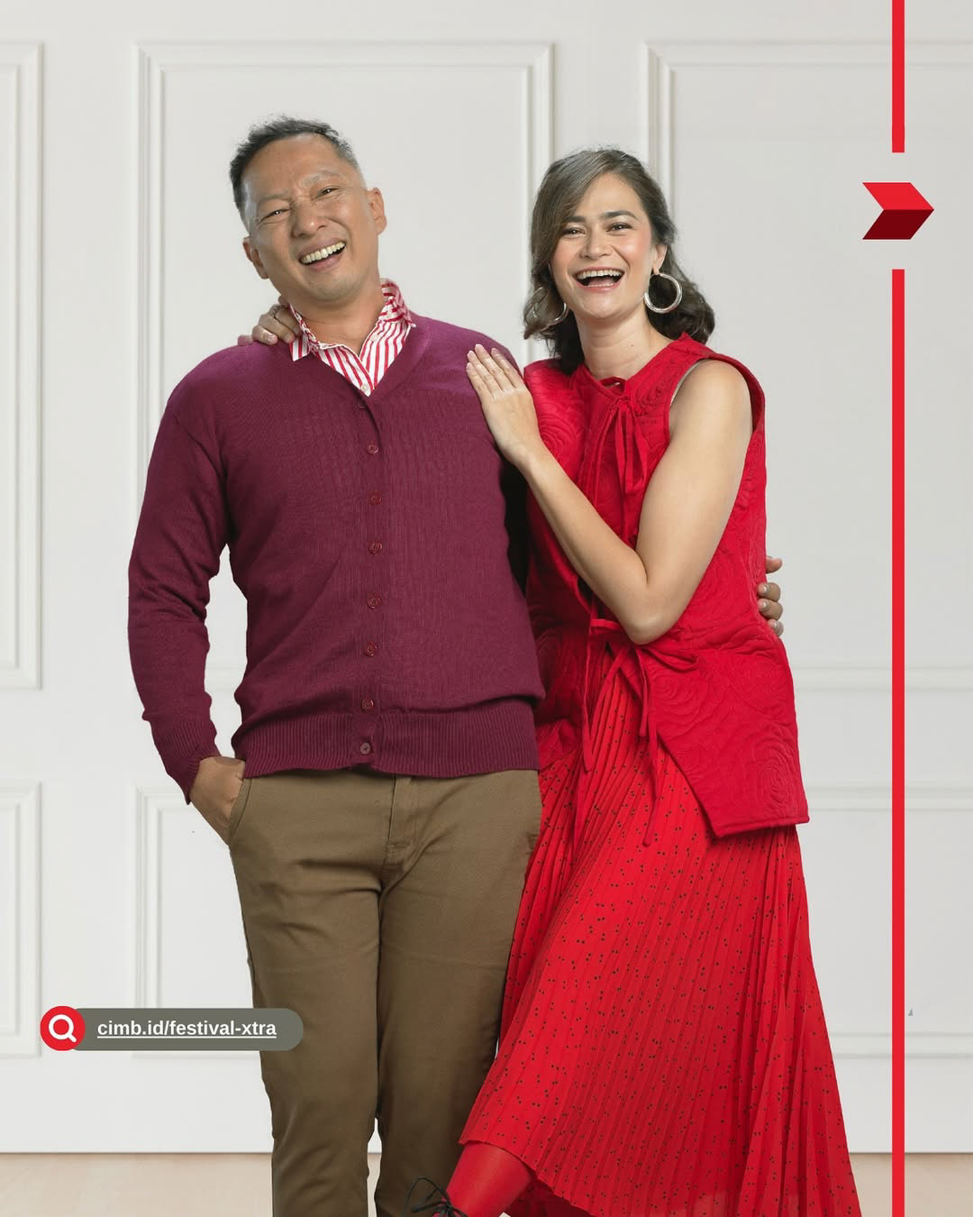 Wahai bapak bapak aduhay dan ibu-ibu yg jg ga kalah aduhay... Sebagai pasangan aduhay sudah sepatutnya ikut Program Festival Xtra dari CIMB Niaga!! Mengapa demikian? Dikarenakan mobil All New Kijang Innova Zenix G HEV dan sepeda motor Honda PCX160 CBS bisa jadi milik ibu dan bapak sekalian!! Caranya.. hanya dengan membuka rekening dan meningkatkan saldo, serta bertransaksi menggunakan layanan CIMB Niaga !! Dan tentunya saya doakan pasangan paling aduhay yg akan mendapatkannya.. ahaaayyy.. 😘😘