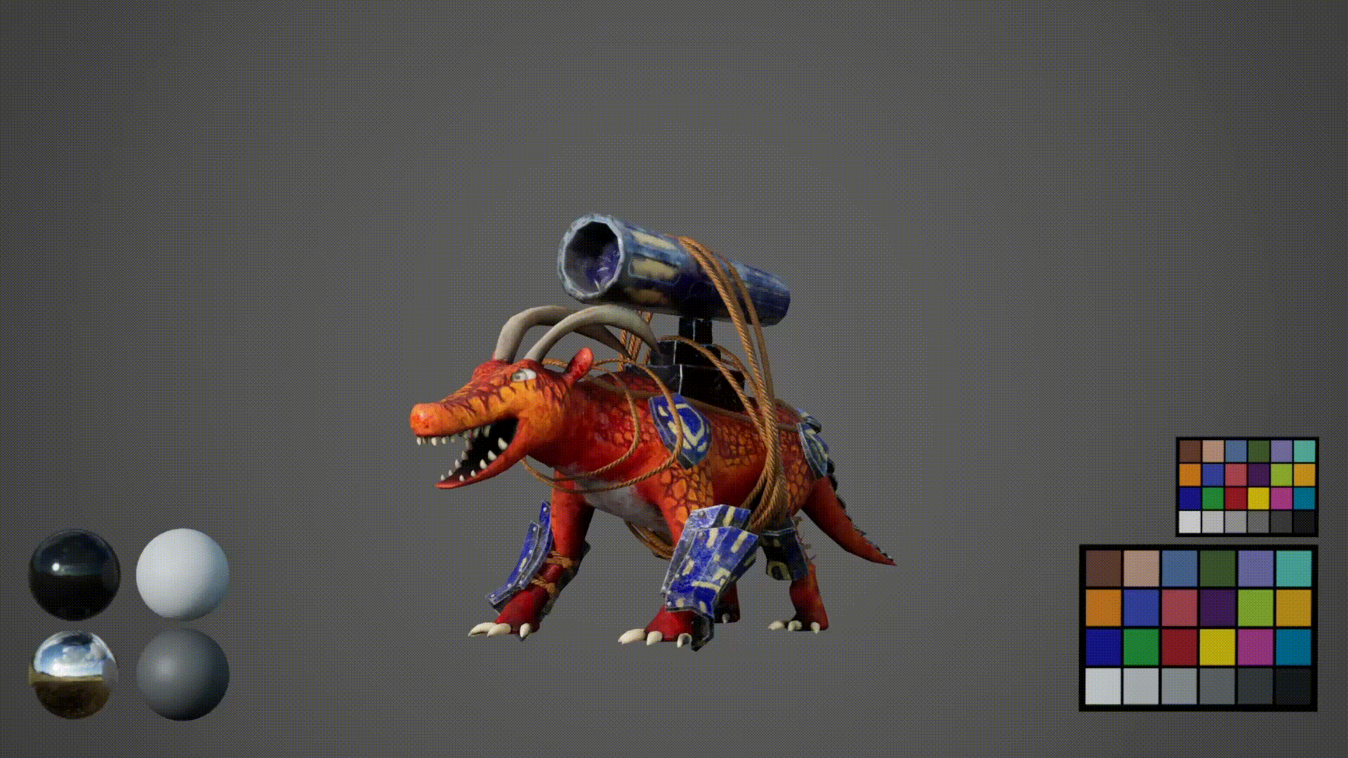 Gator Character, 3D Work, 2025