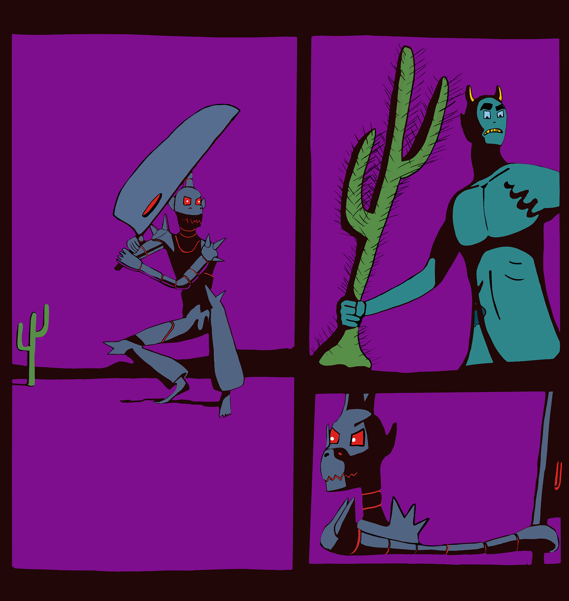 Oska Storyline Page 6, Digital, Clip Studio Paint, 2026