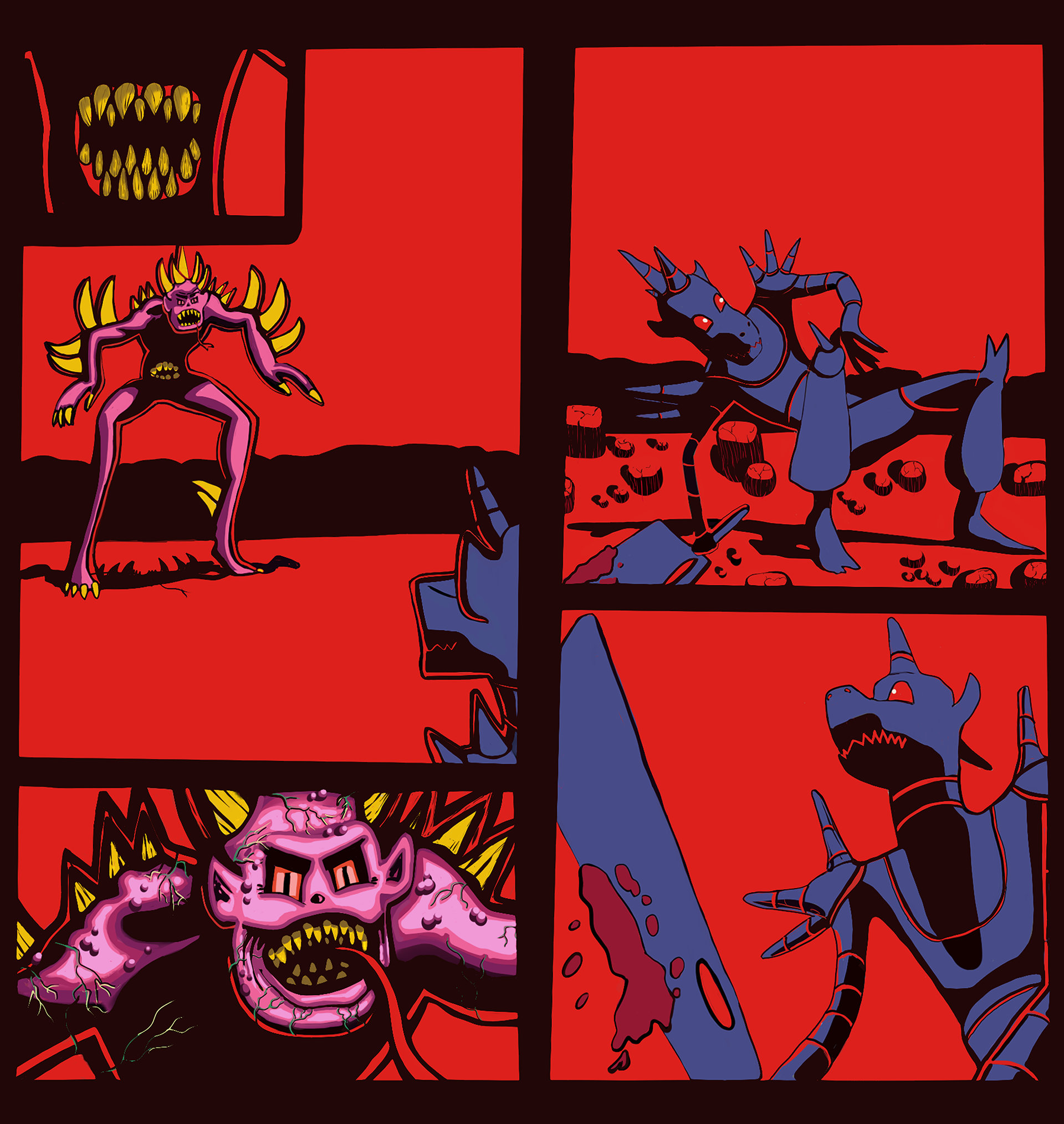 Oska Storyline Page 10, Digital, Clip Studio Paint, 2026