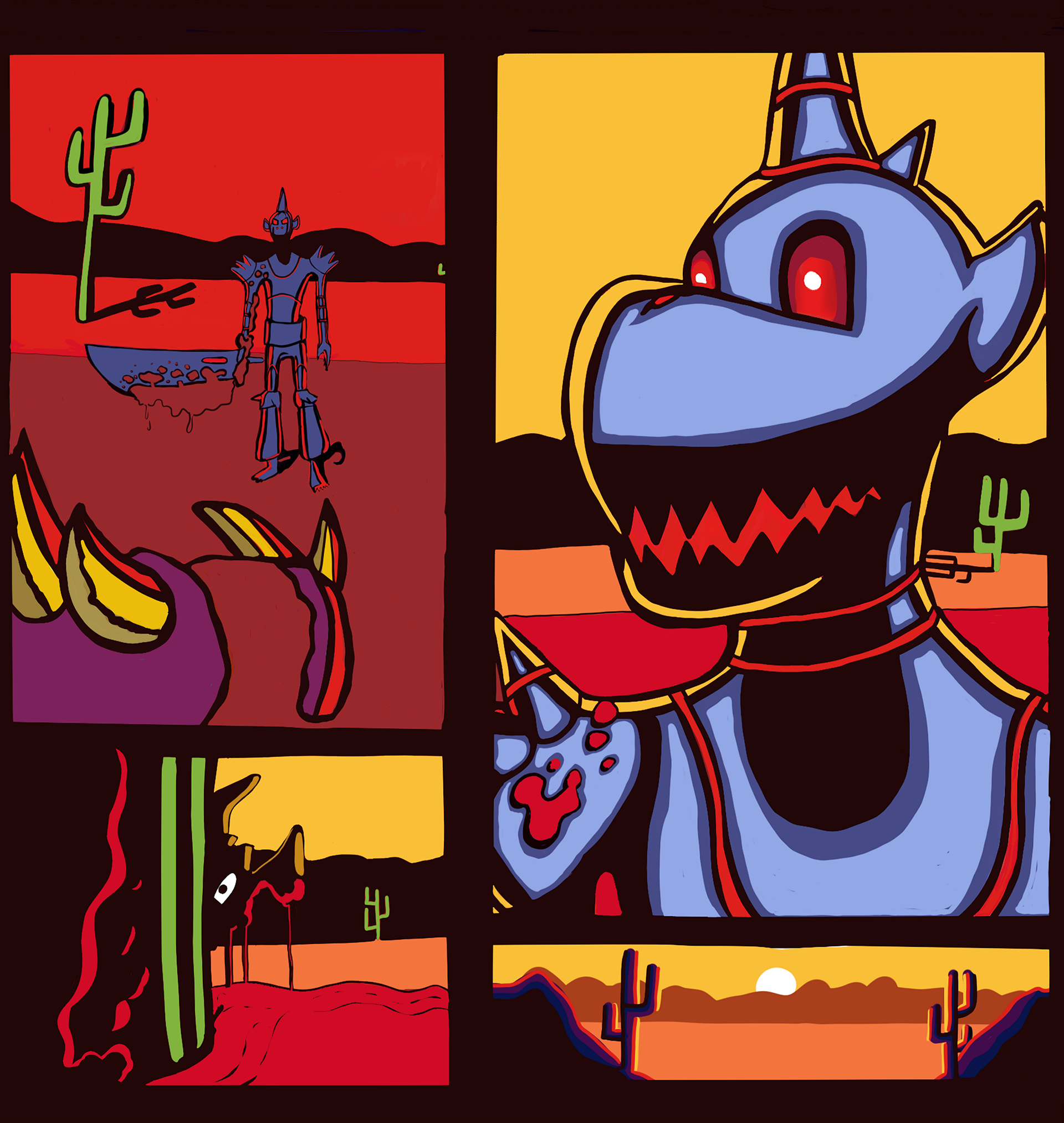 Oska Storyline Page 14, Digital, Clip Studio Paint, 2026