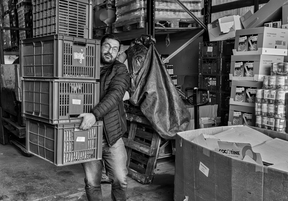 Arthus, bénévole régulier et multitâches.