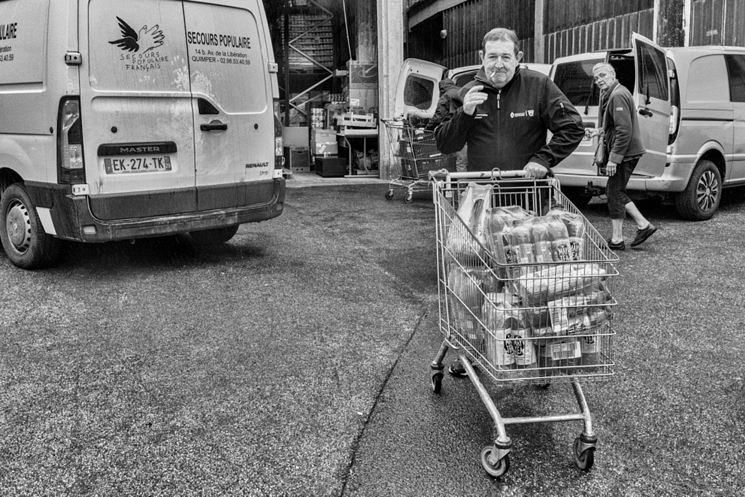 Gwen, chauffeur du fourgon