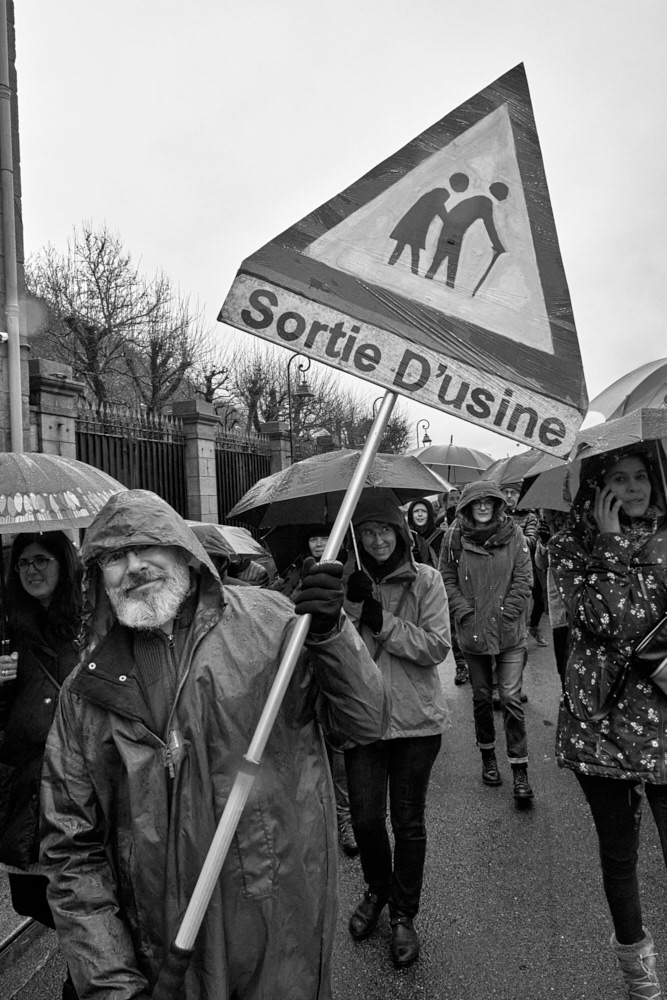 19 janvier 2023. 13 000 personnes pour  la première mobilisation.