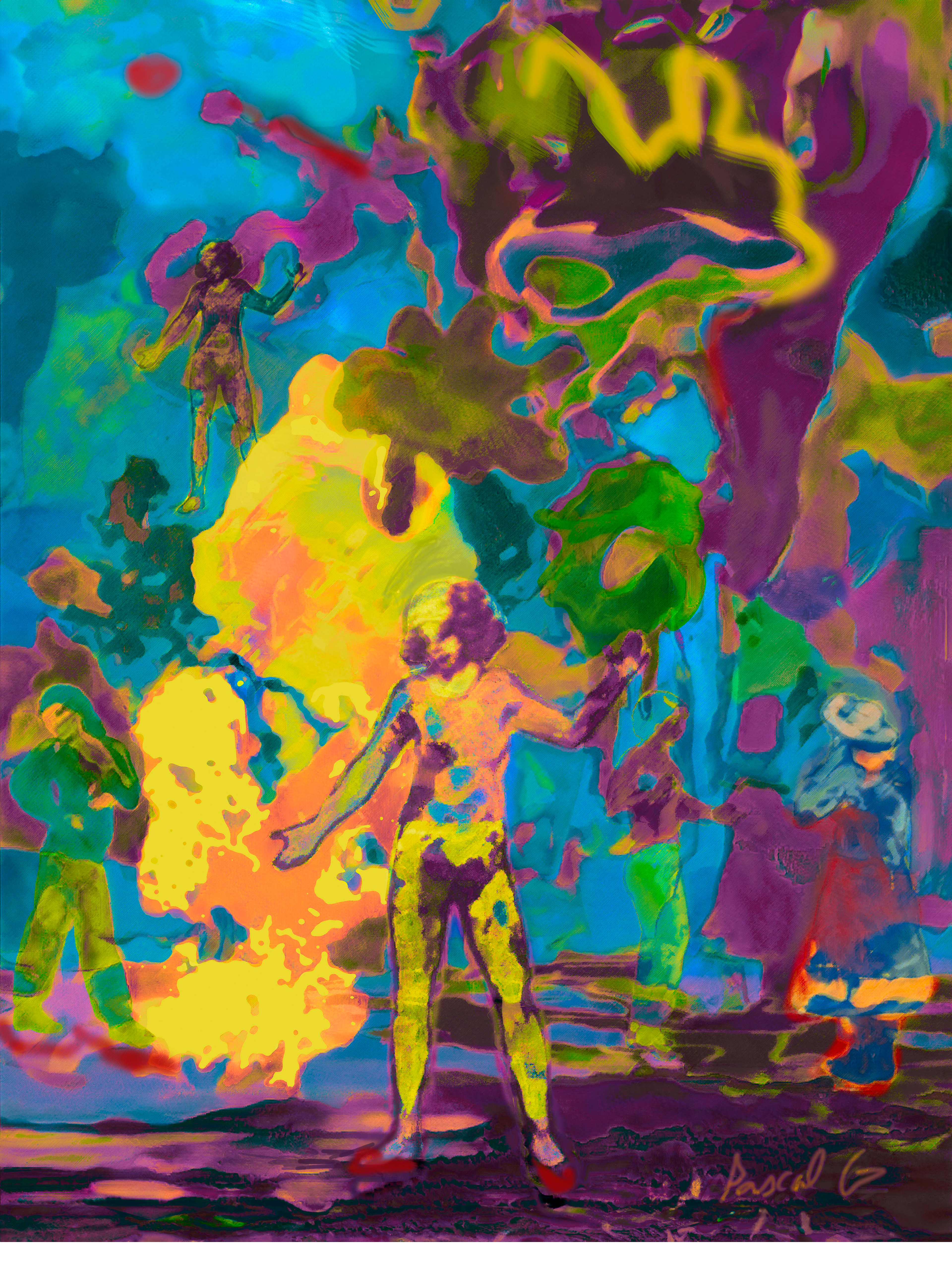 " Dans le ciel les couleurs "  2023